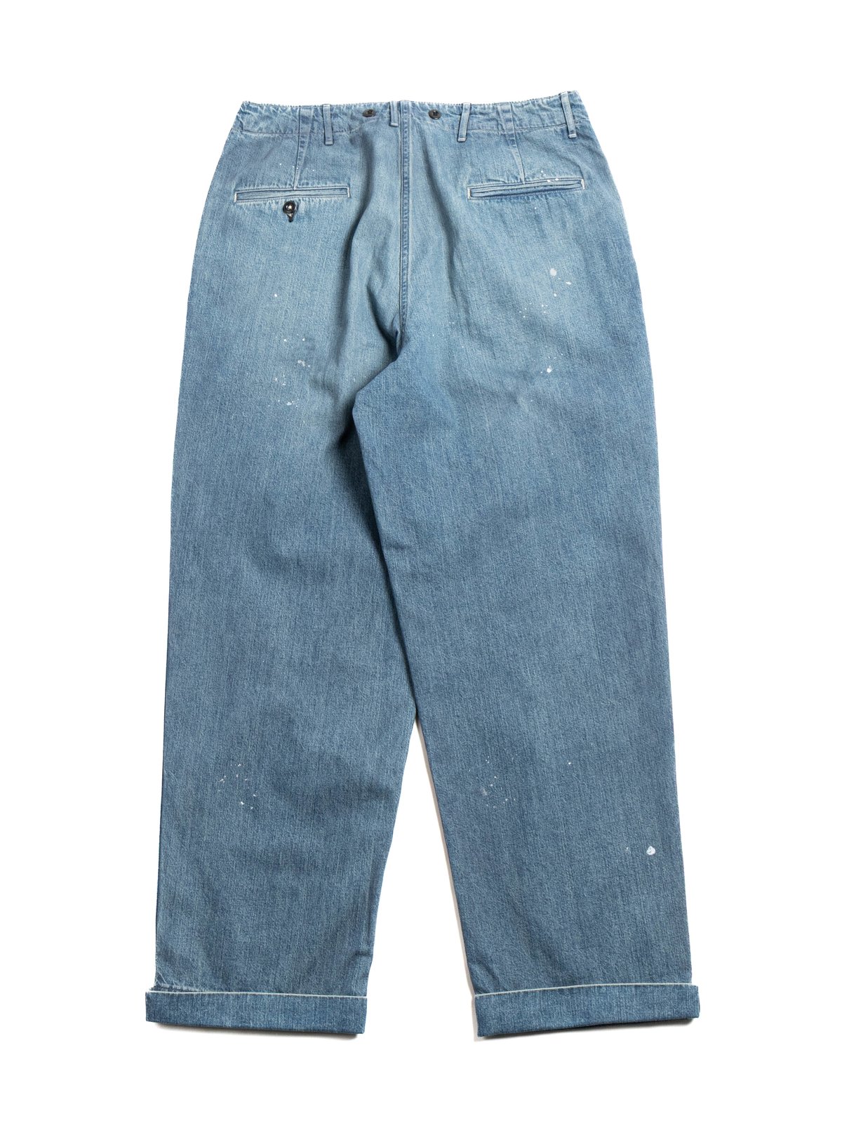 (44&ndash;705D) DENIM WORK TROUSER USED - Image 5
