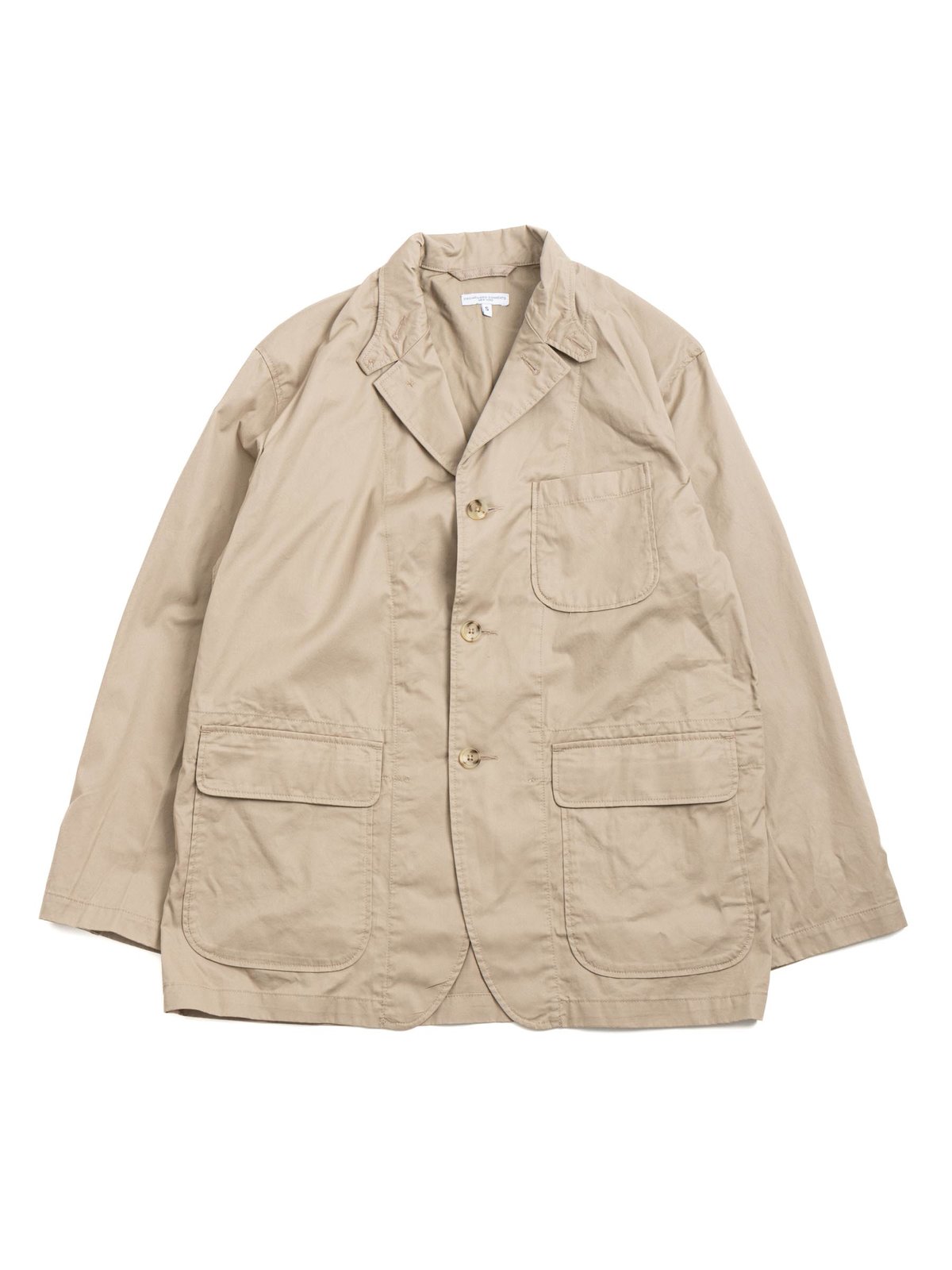 LOITER JACKET KHAKI HIGHCOUNT TWILL by Engineered Garments – The