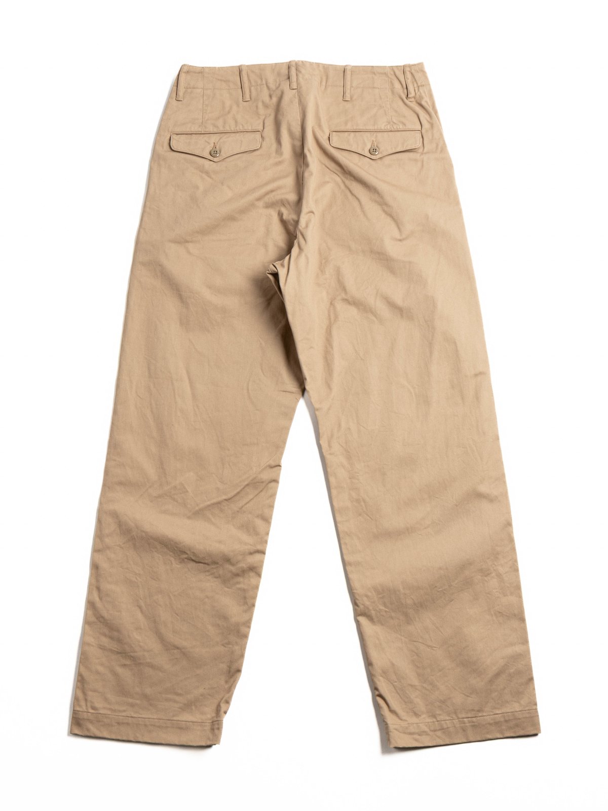 (VTD–0340–PT3) TYPE 45 CHINO TROUSER KHAKI (NEW EDITION) - Image 6