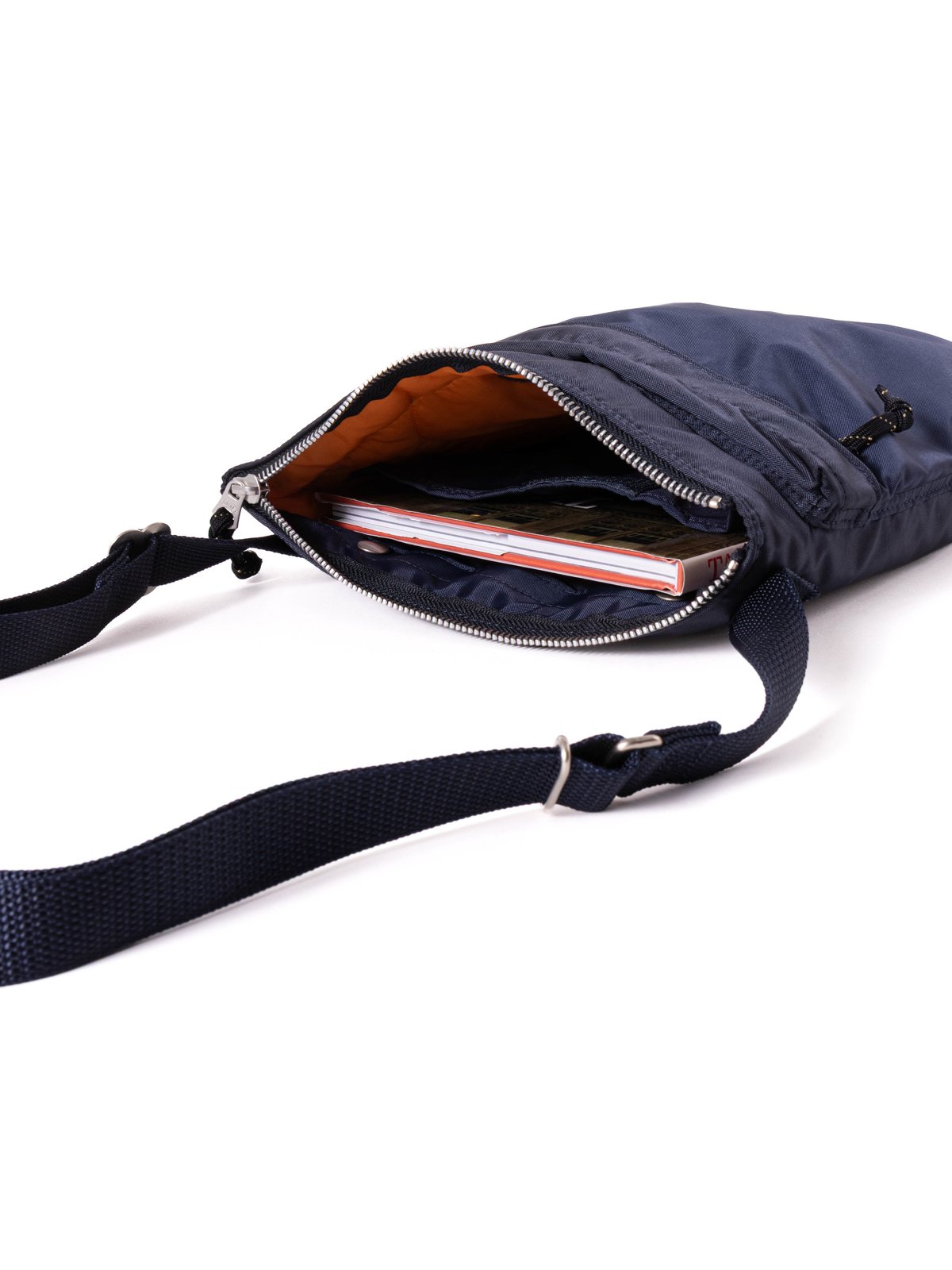 PORTER FORCE SHOULDER BAG NAVY - Image 5