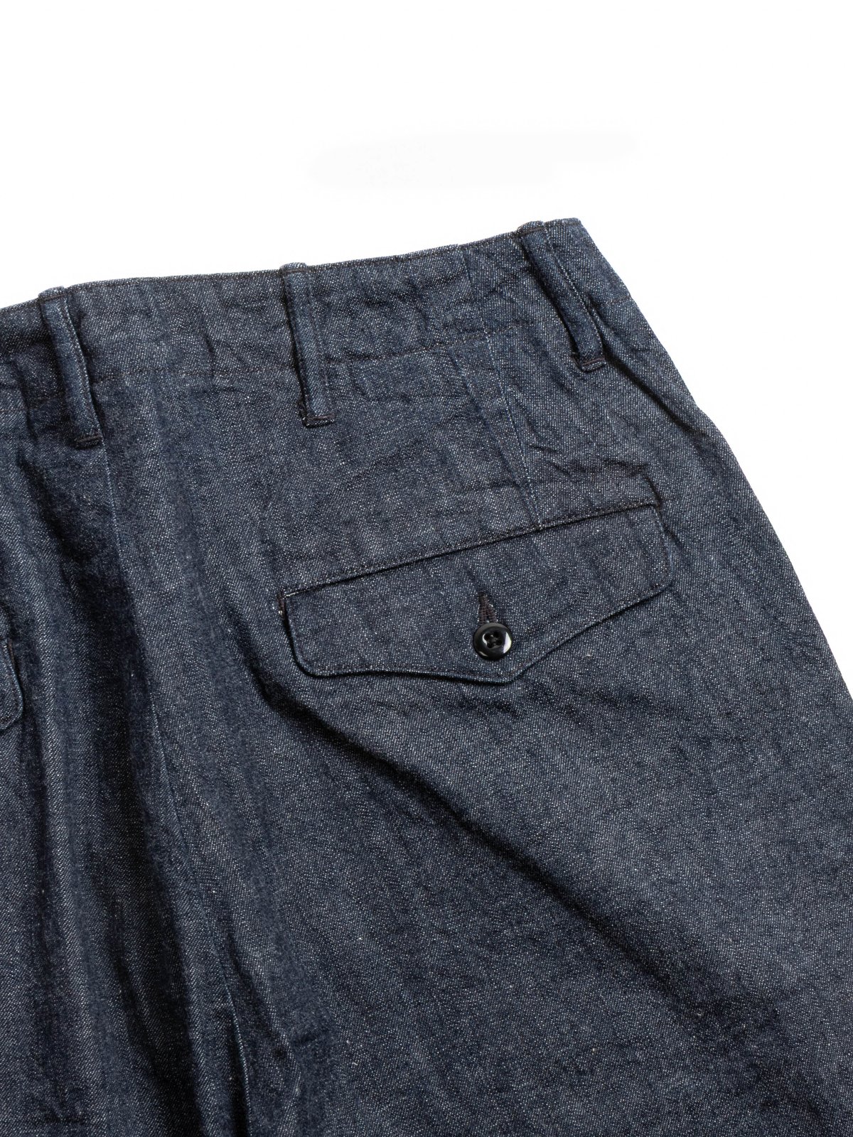 (VTD–0340–PT3) TYPE 45 CHINO TROUSER 10oz SELVEDGE DENIM INDIGO - Image 5