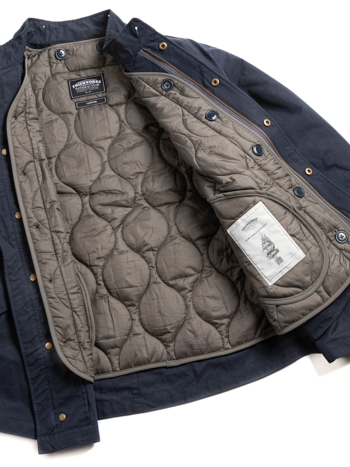 OSCAR FISHTAIL PARKA NAVY - Image 6