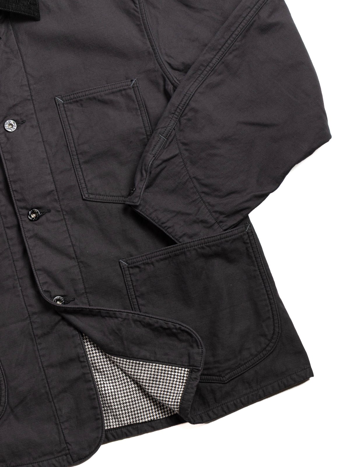 (3133W&ndash;VSC) POST 46&ndash;W JACKET / VINTAGE SATEEN / CHARCOAL - Image 3