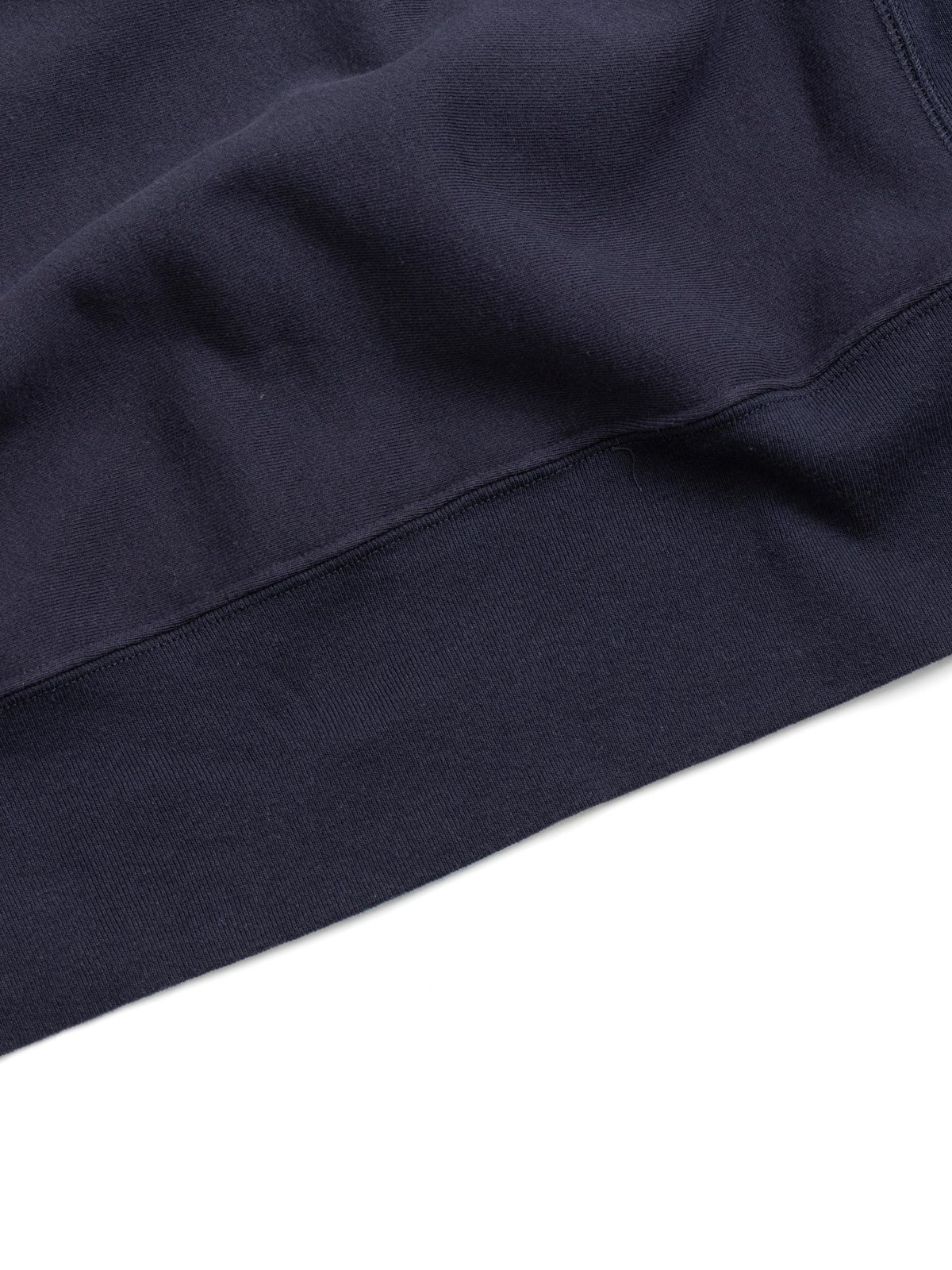 RAGLAN CREW NAVY COTTON HEAVY FLEECE - Image 4