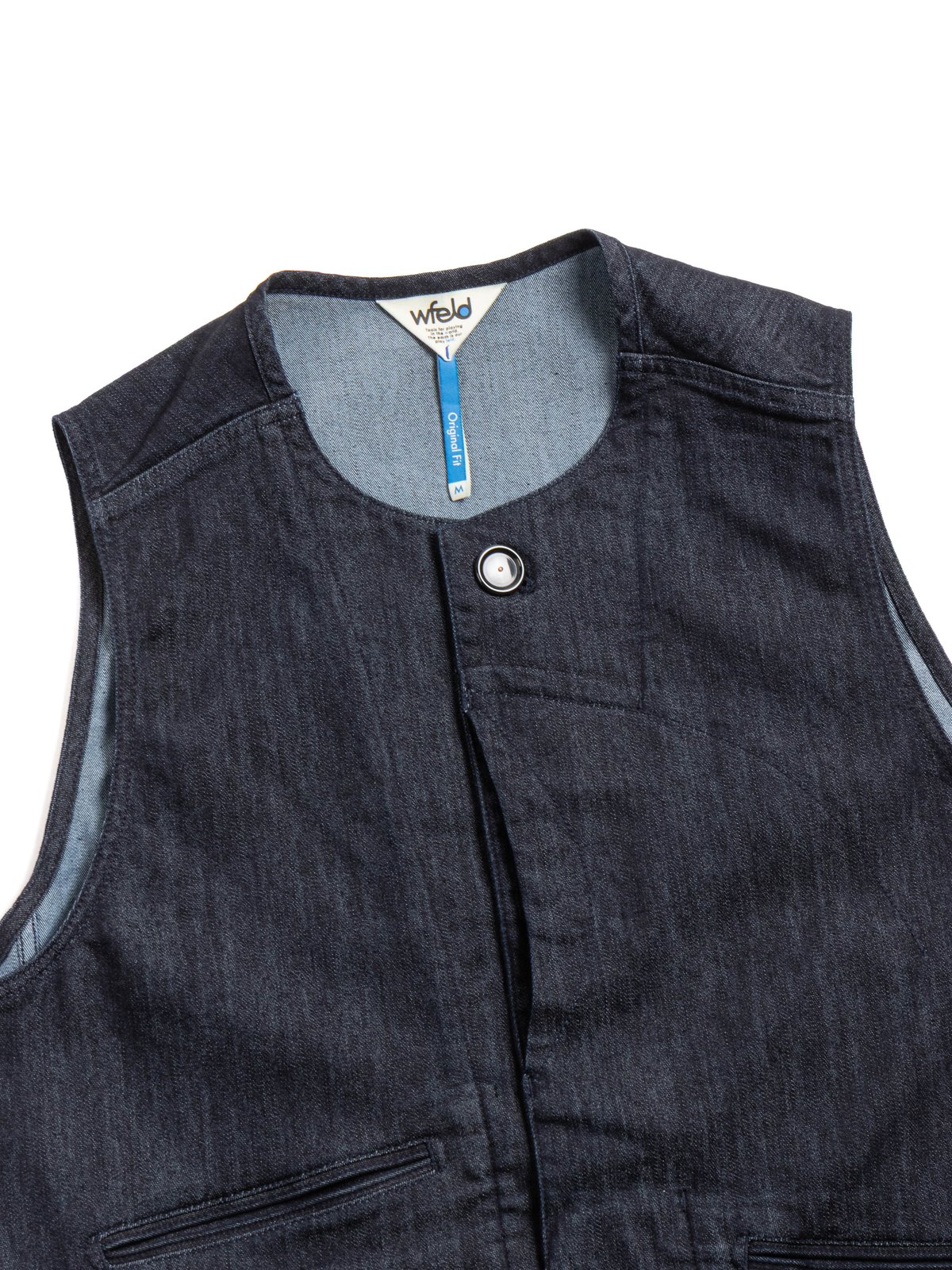 FLEXDURA DENIM VEST INDIGO - Image 2