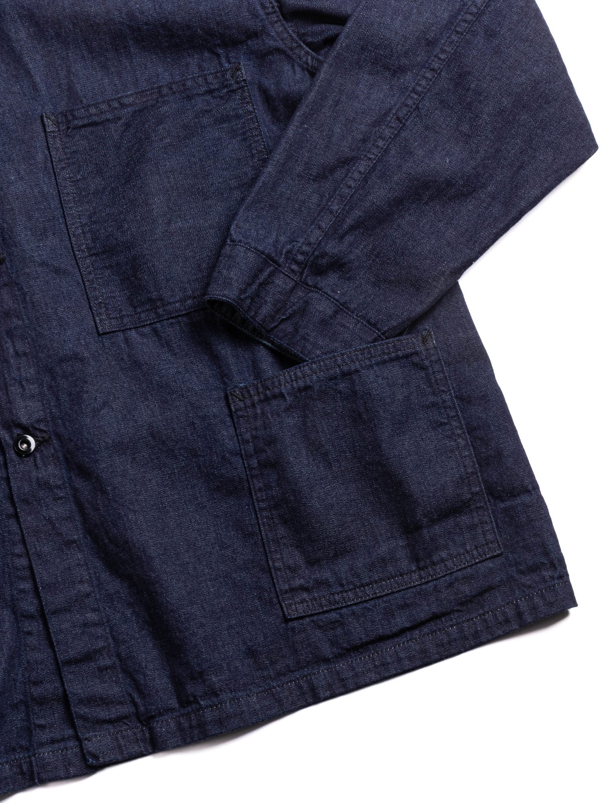 (3114R&ndash;MH5) USMC 1930S UTILITY JACKET 8OZ DENIM DK. INDIGO - Image 3