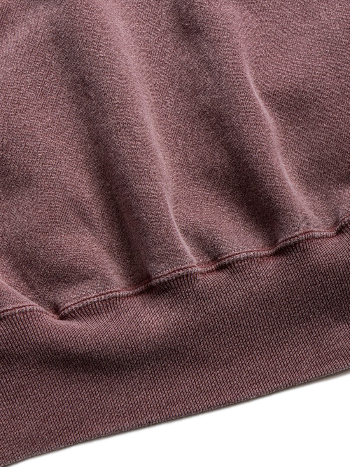 (LOT 83004PD) FLATSEAMS RAGLAN SWEAT HOODIE P.D. BORDEAUX - Image 6