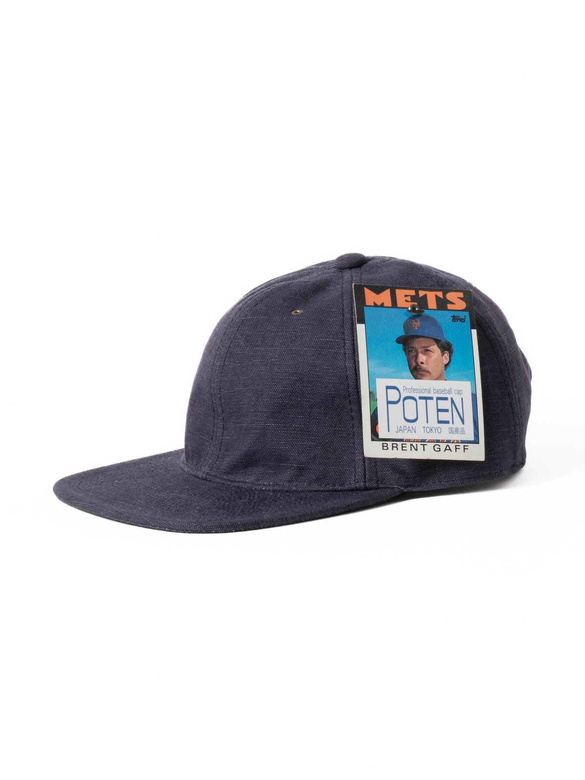 POTEN VINTAGE DUCK BASEBALL CAP NAVY - Image 1