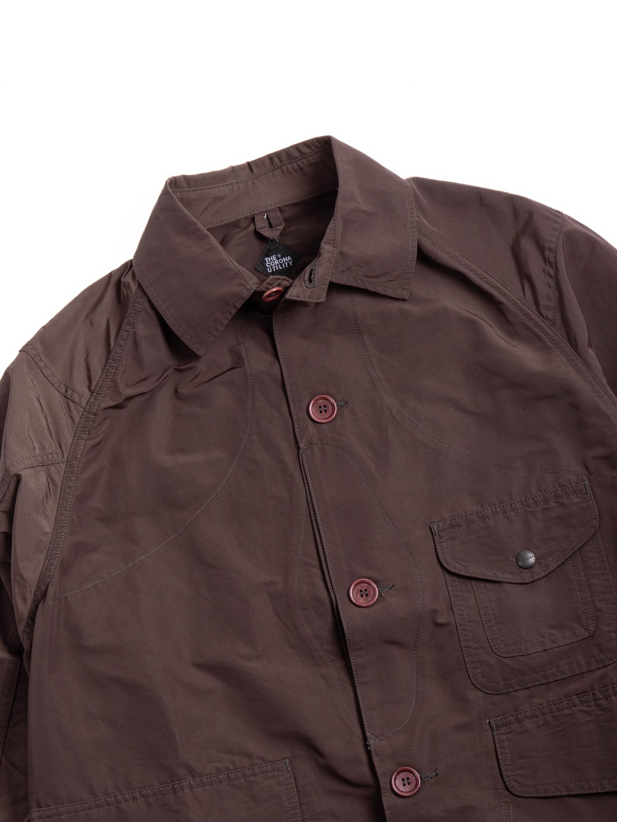 (CJ001)  CORONA GAME JACKET BROWN - Image 2