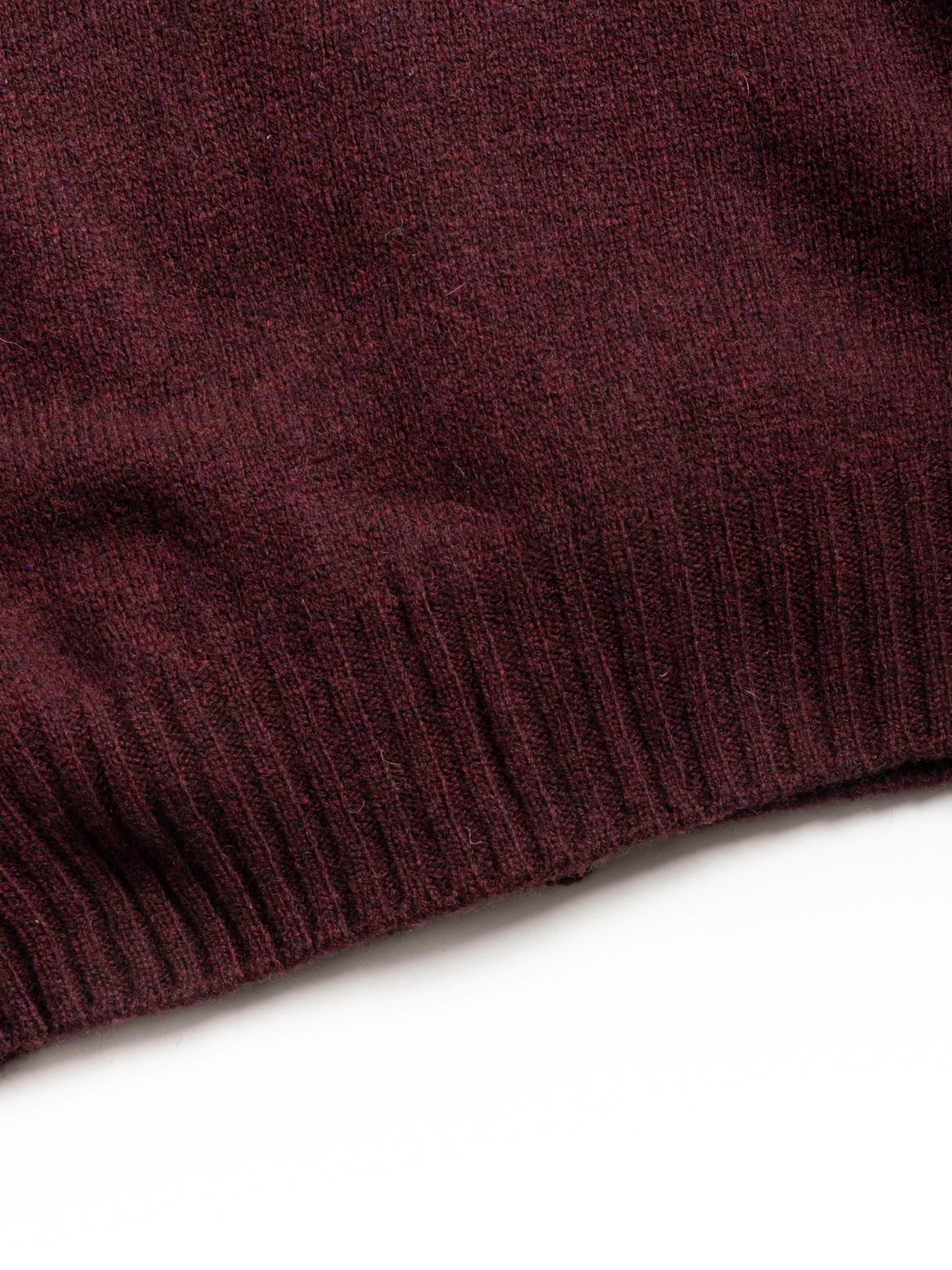 HOWLIN’ CREATURES OF THE HOWLIN’ MOON CARDIGAN BORDEAUX - Image 4