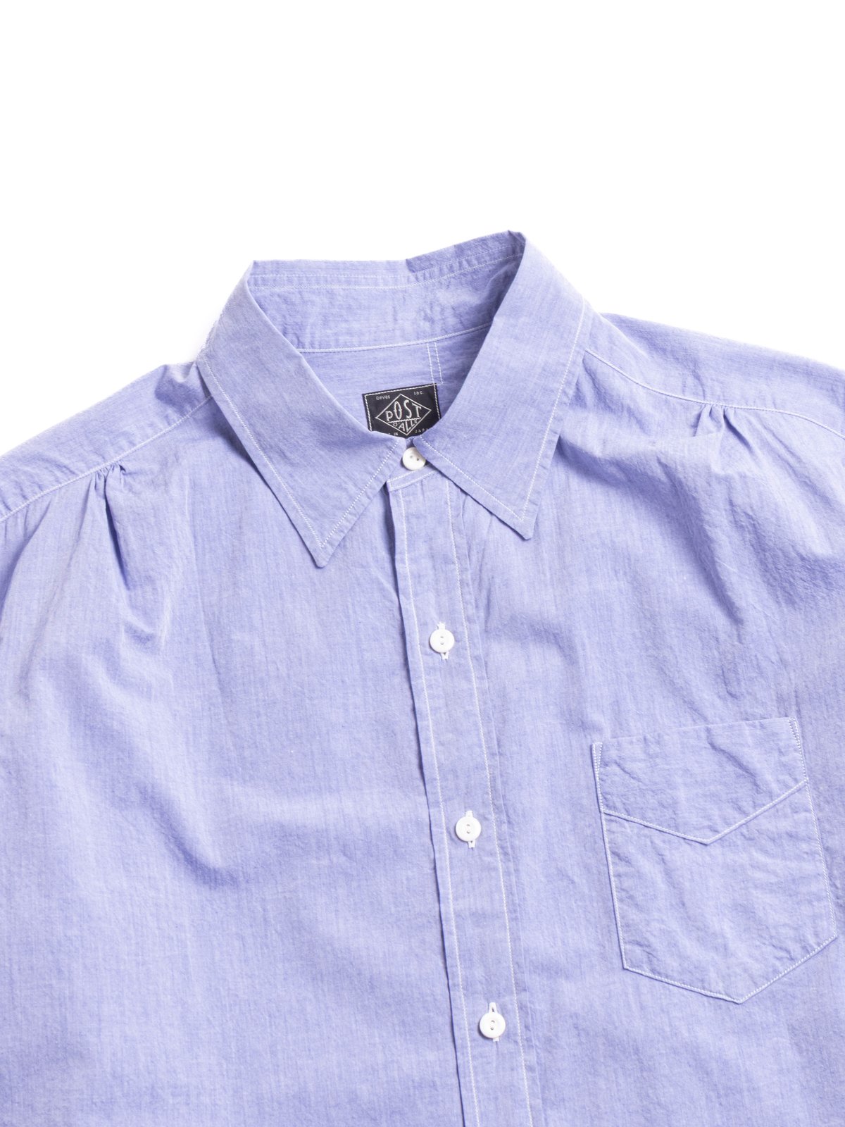 (3232&ndash;CPB) ORIGINAL BL SHIRT HIGH COUNT BROADCLOTH BLUE - Image 2