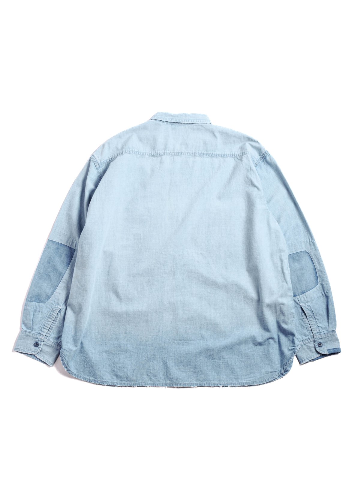 SHAWSHANK CHAMBRAY WORK SHIRT CUSTOM BLUE - Image 8