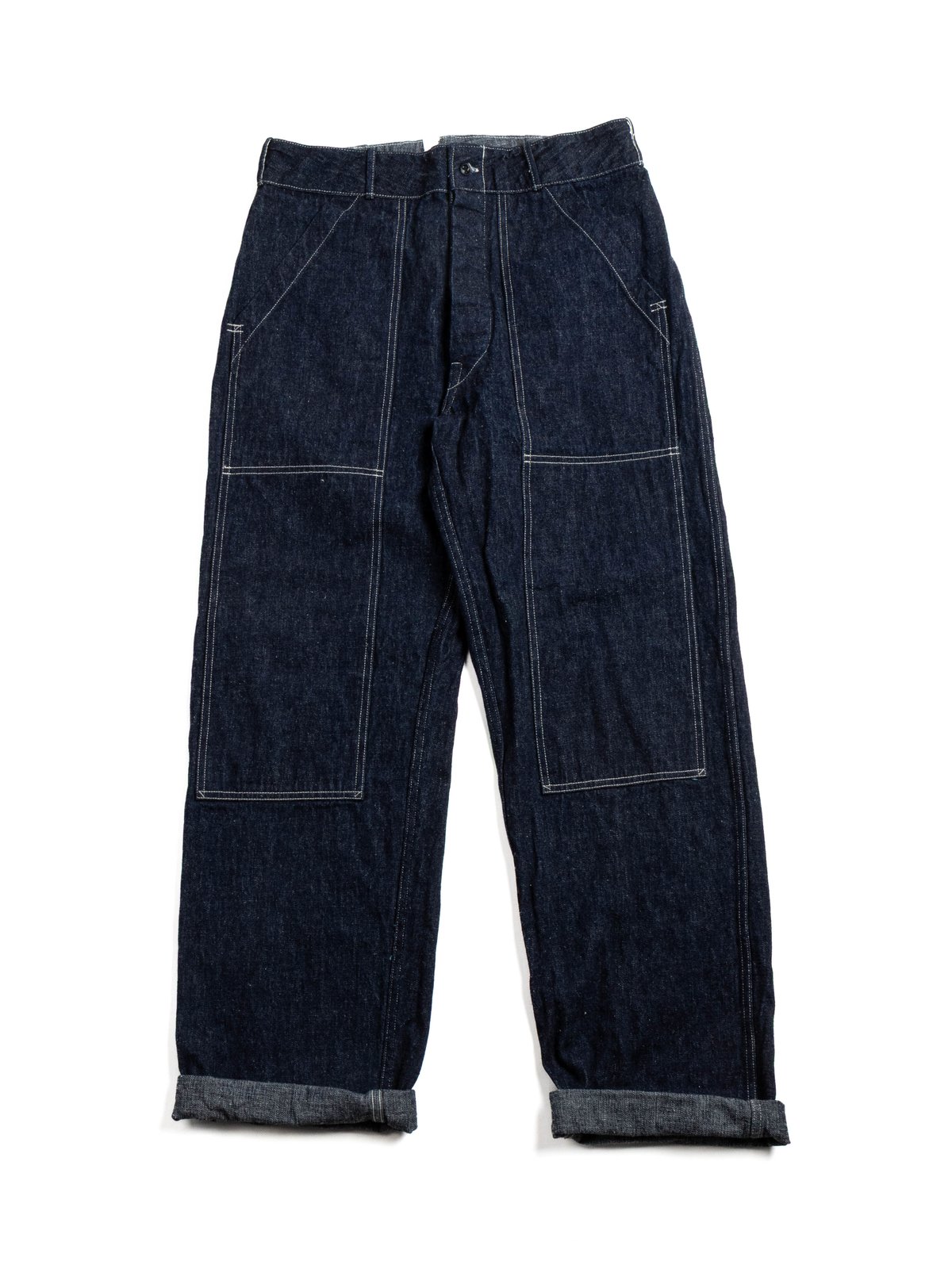 (Lot 1239) 1930&rsquo;S WPA DOUBLE KNEE DENIM TROUSERS - Image 1
