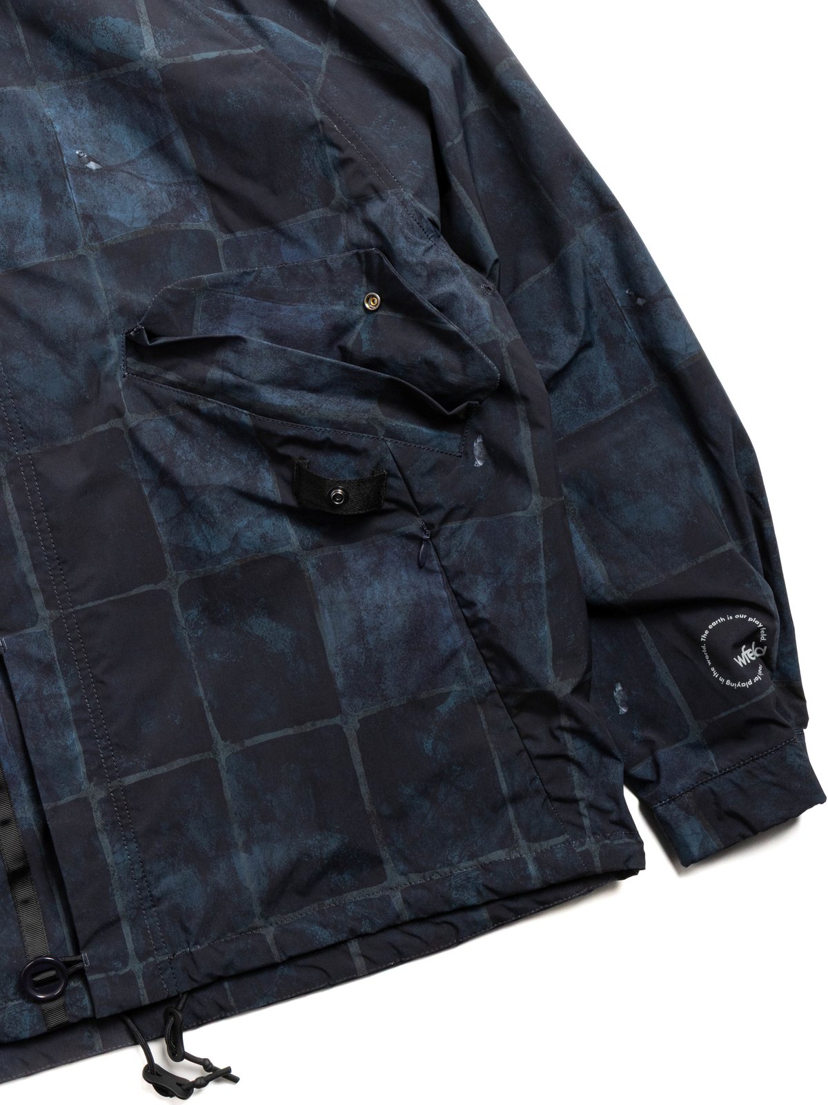 AlLL TREK POCKET SHORT JACKET NAVY (AOP) - Image 4