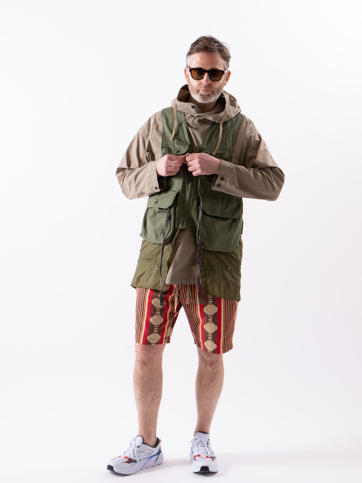 engineered garments ghurka shorts