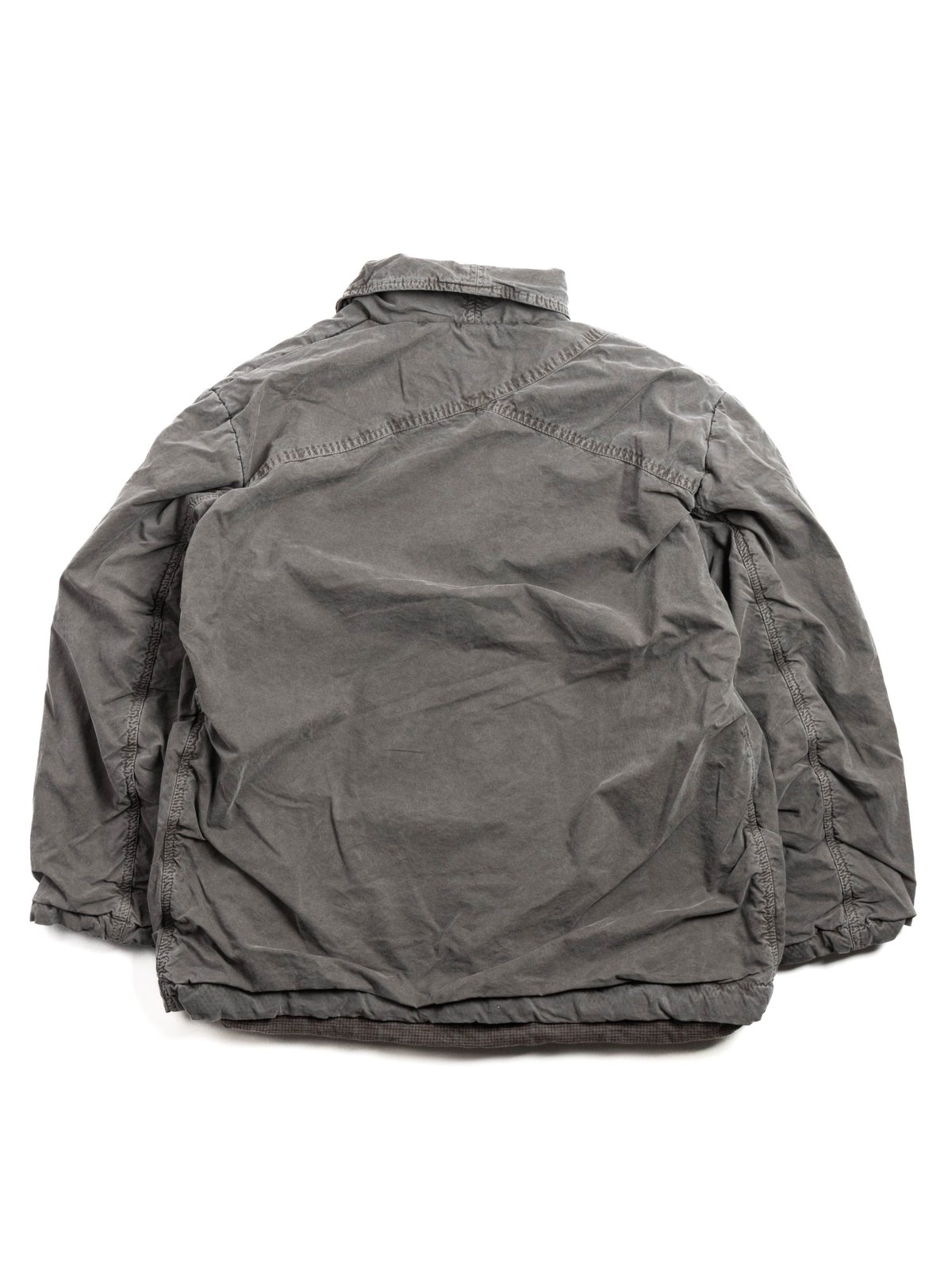 WORKING STEP COAT PEACHED COTTON OXFORD SHALE - Image 5