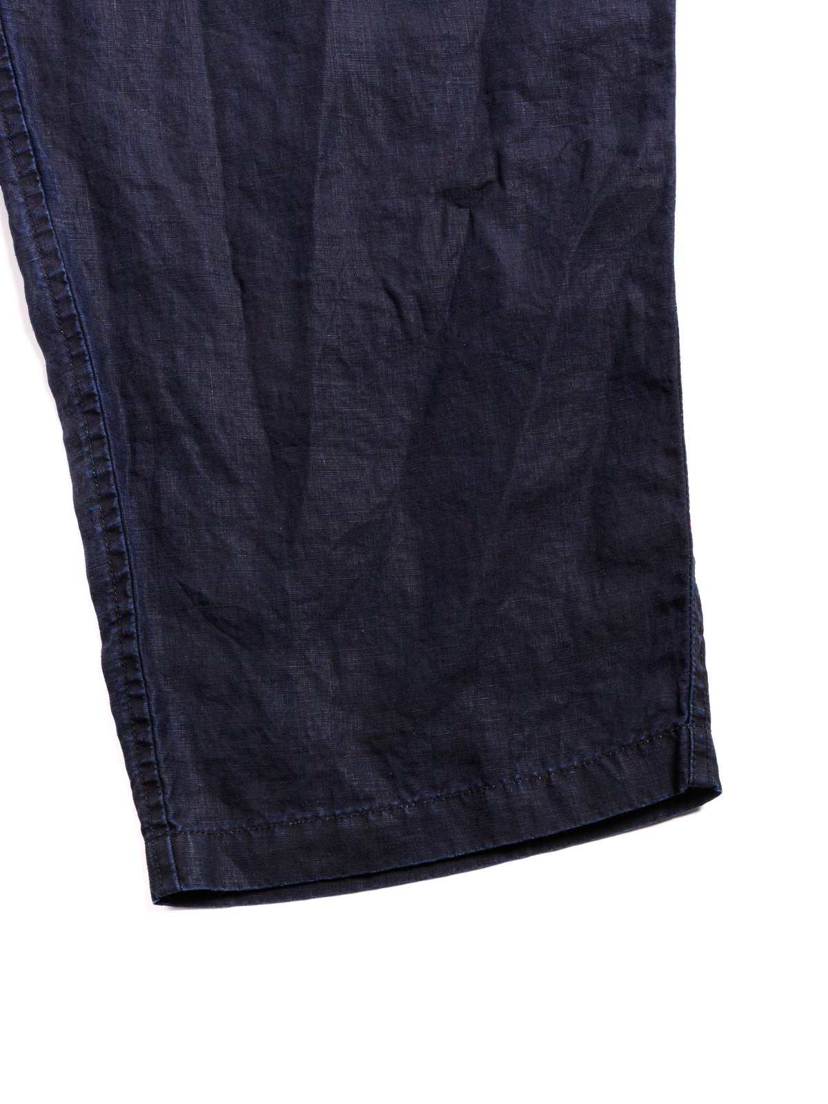 FARMER’S LINEN EASY PANTS NAVY INDIGO - Image 4