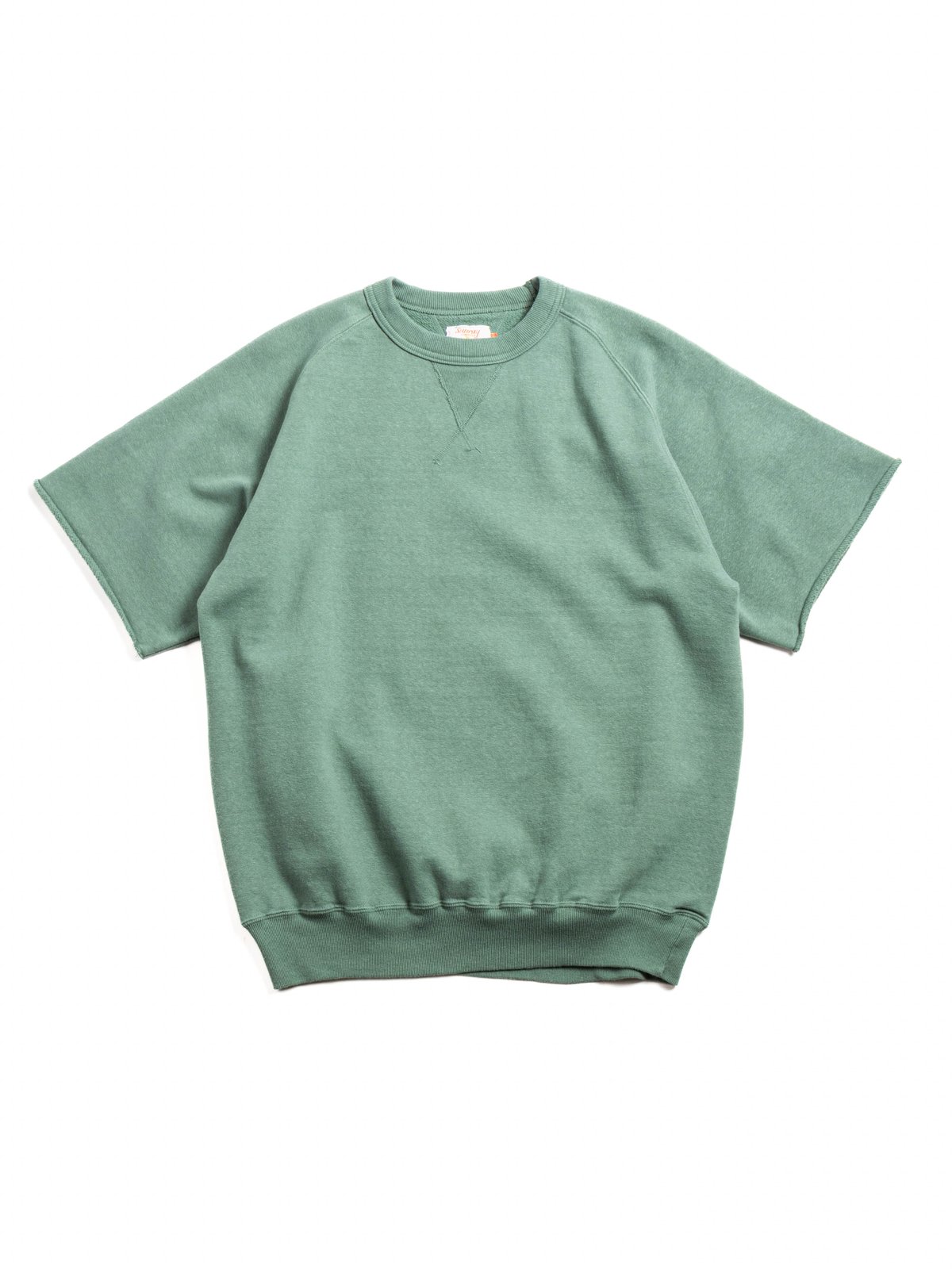 WAIALUA S/S SWEATSHIRT SEABRUSH GREEN - Image 1
