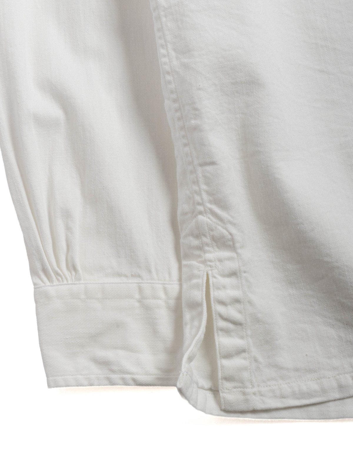 (3233&ndash;VTW) E&ndash;Z POST UNIVERSAL SHIRT / VINTAGE TWILL / WHITE - Image 3