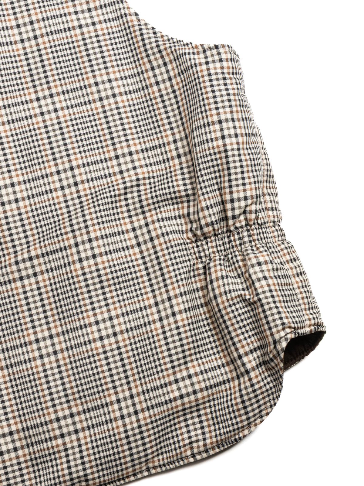 LL VEST KHAKI PLAID POLYESTER CLOTH - Image 4