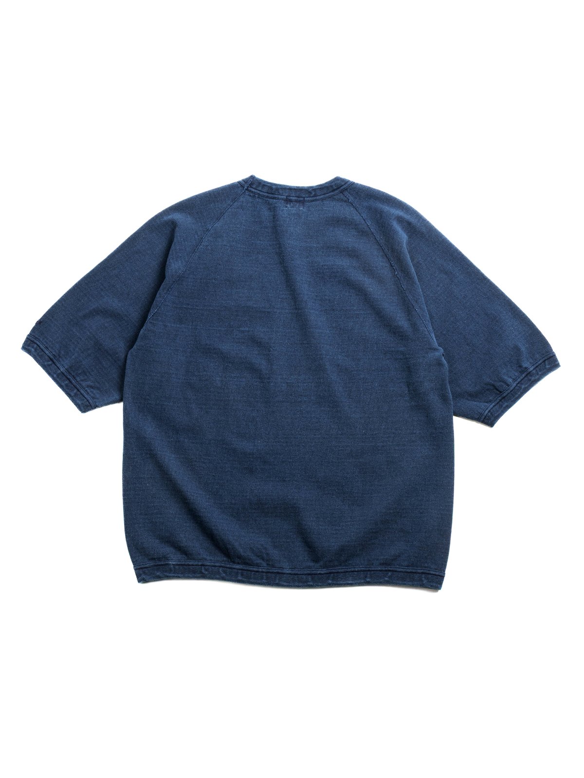 (LOT 37005IND) HEAVY WEIGHT RAGLAN SLEEVE TEE INDIGO - Image 6