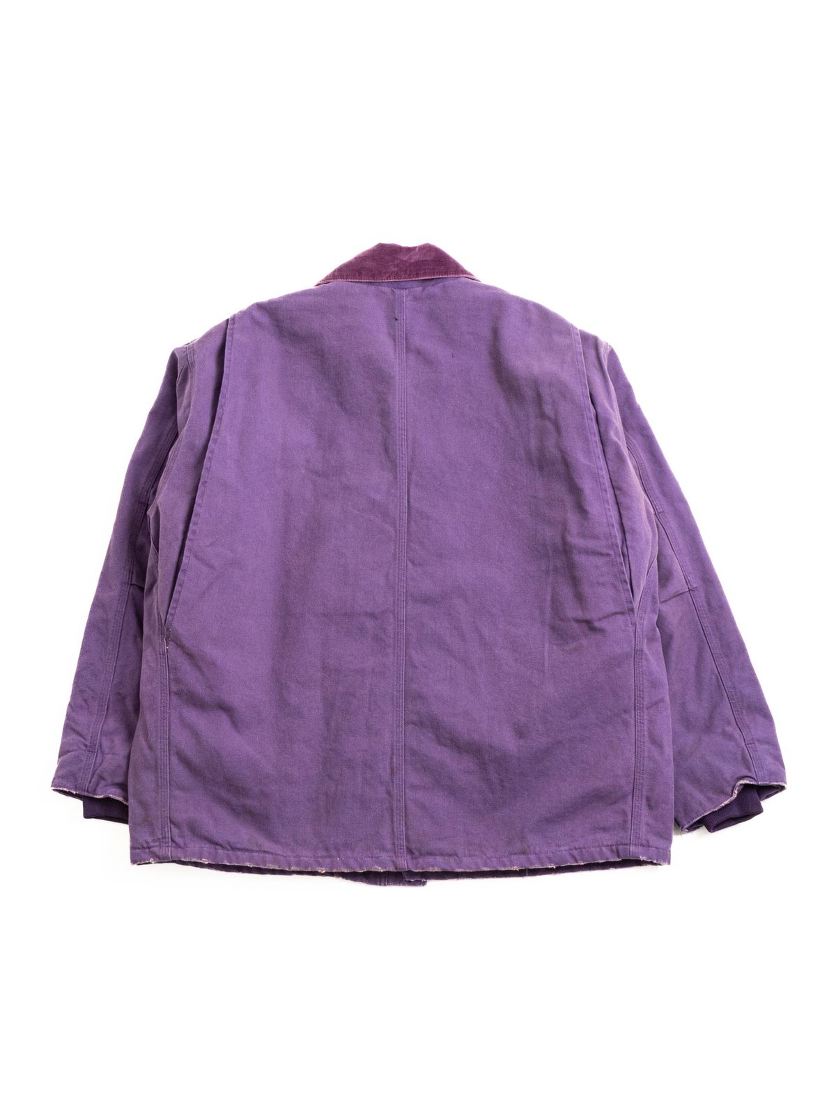 NEEDLES LUMBERJACK COAT 11OZ COTTON PURPLE - Image 6