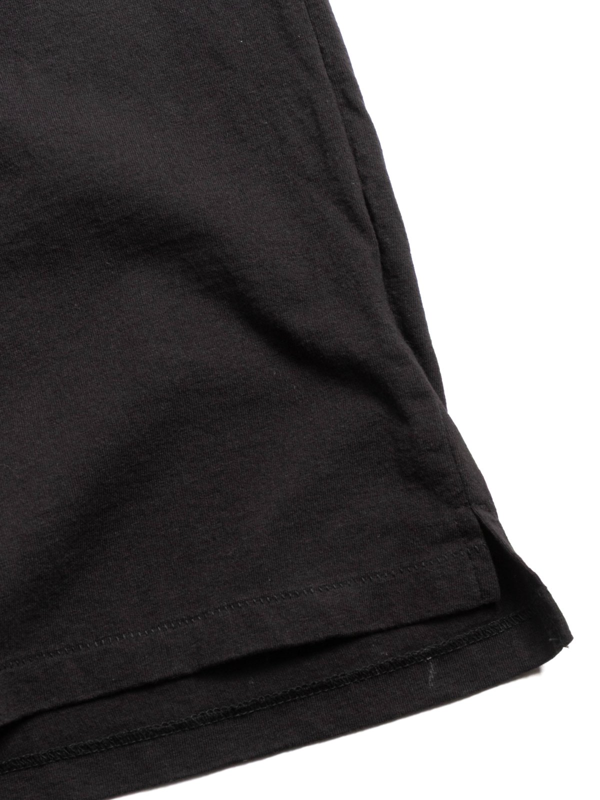 CROSS NECK T&ndash;SHIRT BLACK FOOTPRINT  - Image 3