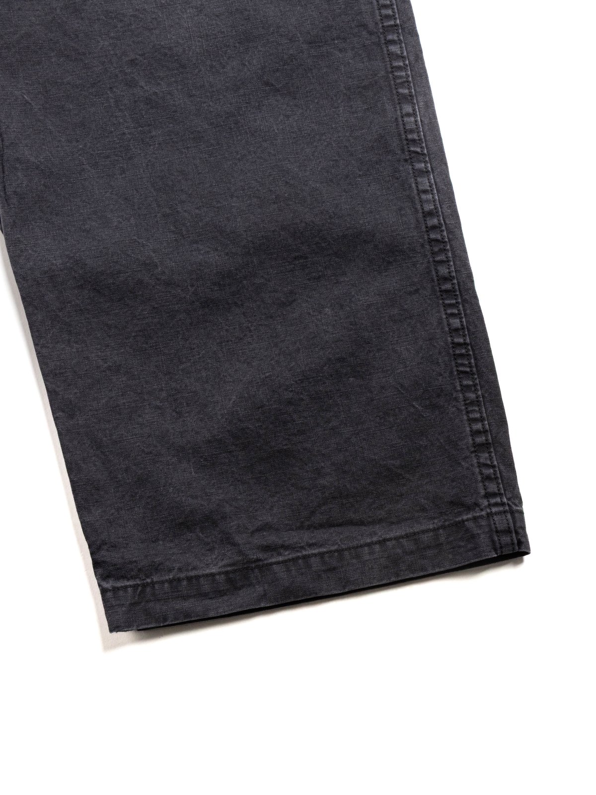 (LOT&ndash;5103) CANVAS SUMMER FATIGUE PANTS BLACK - Image 4