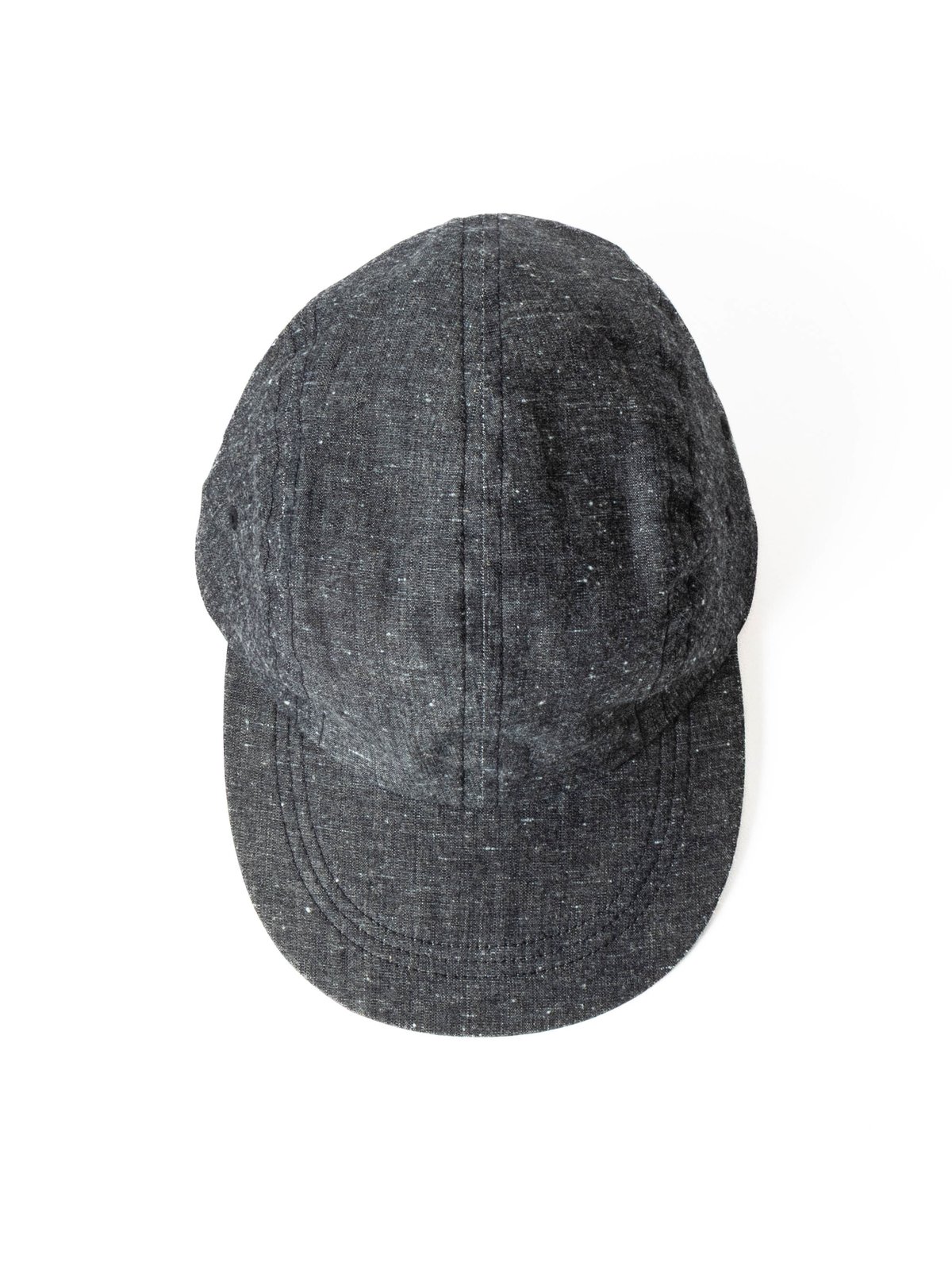 CHAMBRAY KYOTO CAP NAVY - Image 4