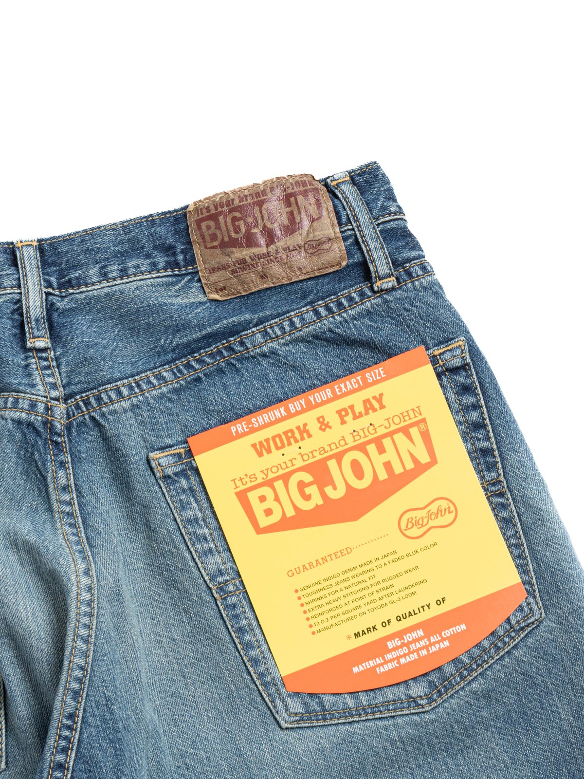 (M102SL) SELVEDGE VINTAGE 60&rsquo;s GL&ndash;3 ANTIGUE WASH - Image 4