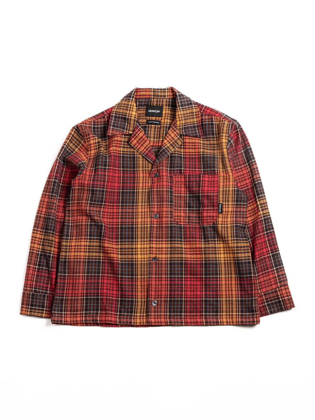 BOXY FREEDOM SHIRT JAPANESE TWILL SPACED UP - Image 1