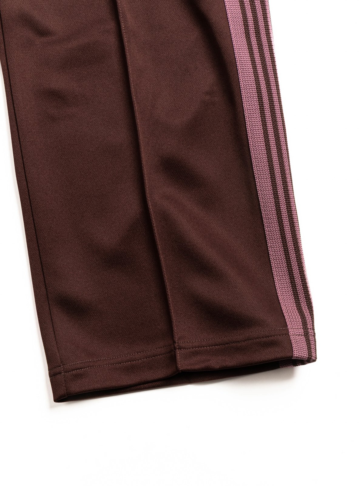 NEEDLES TRACK PANT – POLY SMOOTH BROWN - Image 3