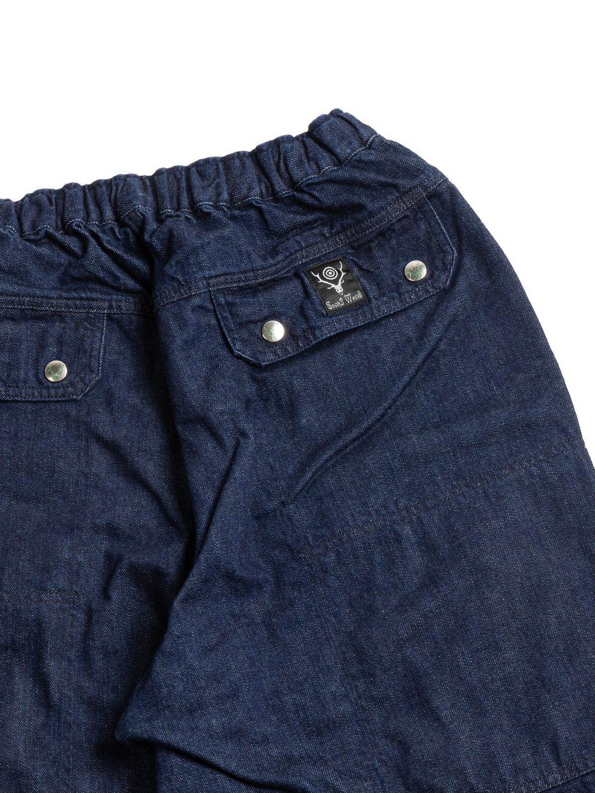 SOUTH2 WEST8 BELTED HARBOR PANT 12OZ DENIM INDIGO - Image 4