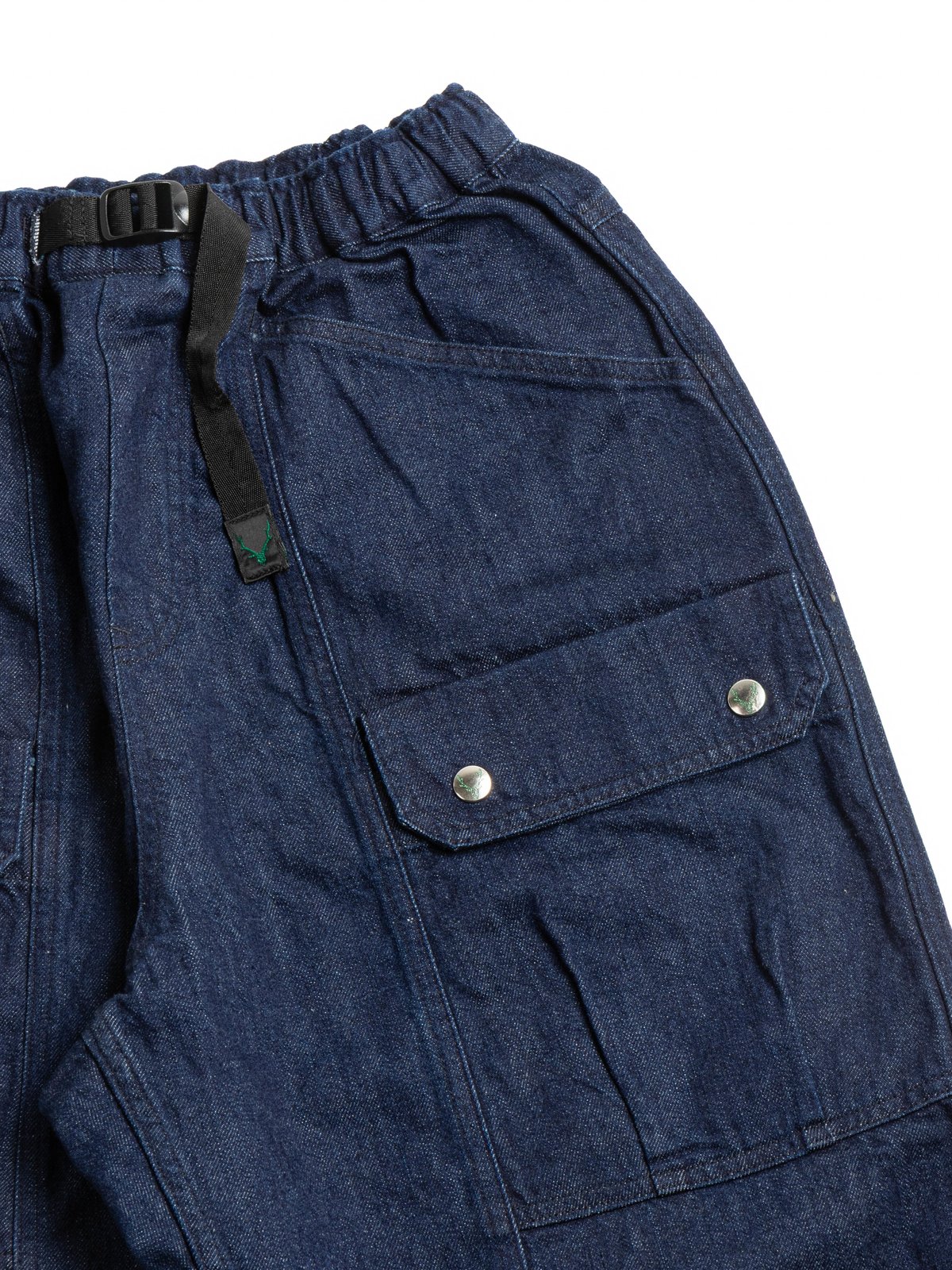 SOUTH2 WEST8 BELTED HARBOR PANT 12OZ DENIM INDIGO - Image 2