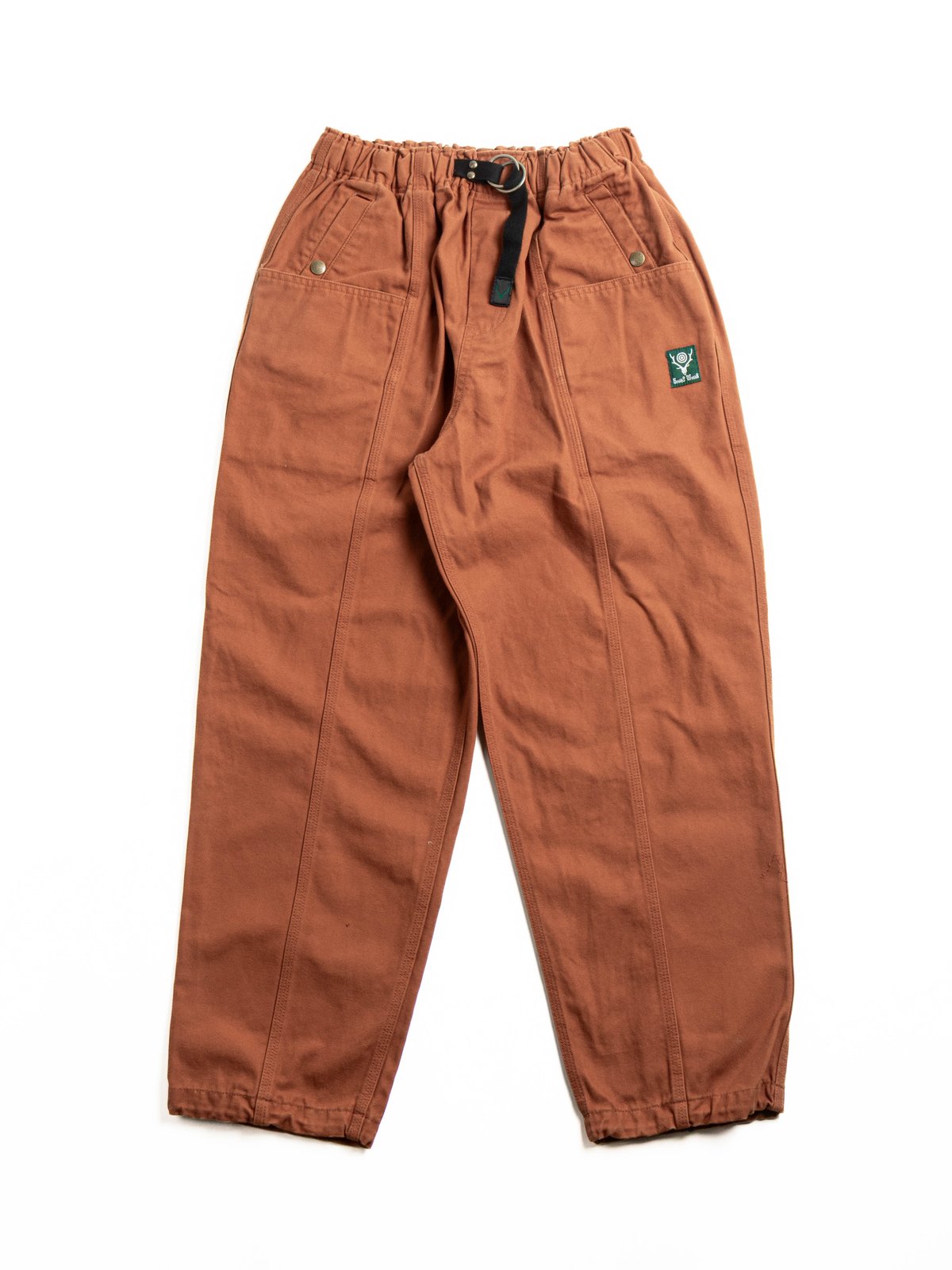 SOUTH2 WEST8 C.S. PANT 11.5oz COTTON CANVAS BRICK - Image 1