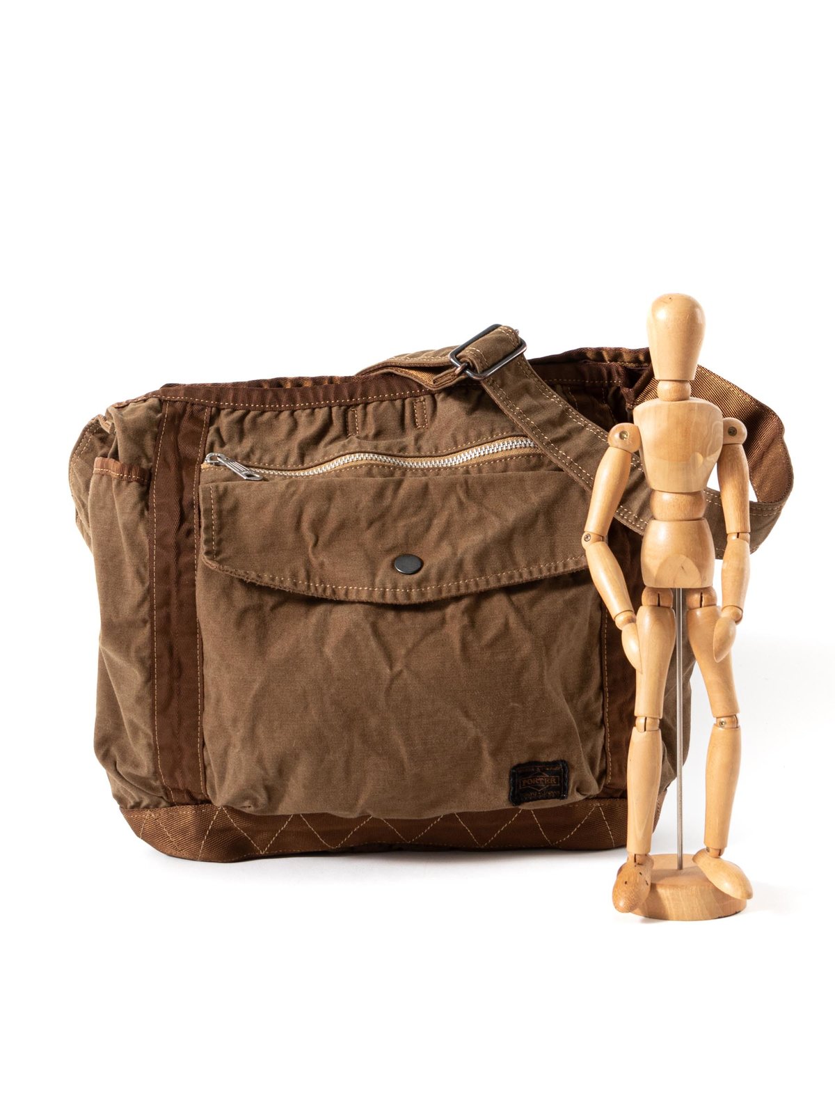 CRAG SHOULDER BAG (L) COYOTE - Image 2