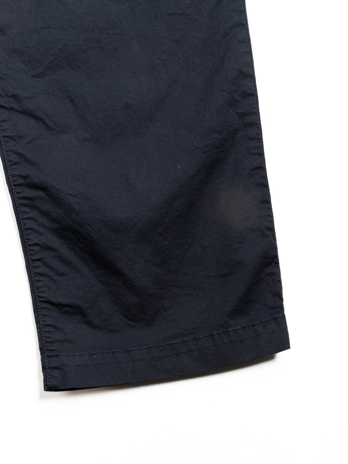 (F0549) ST TWILL EASY PANTS NAVY - Image 4
