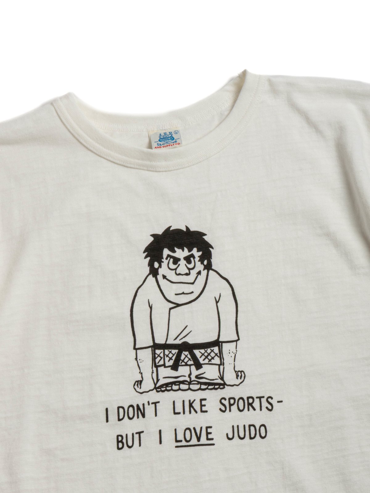 (JG–CS06) I Judo T–SHIRT OFF WHITE - Image 2