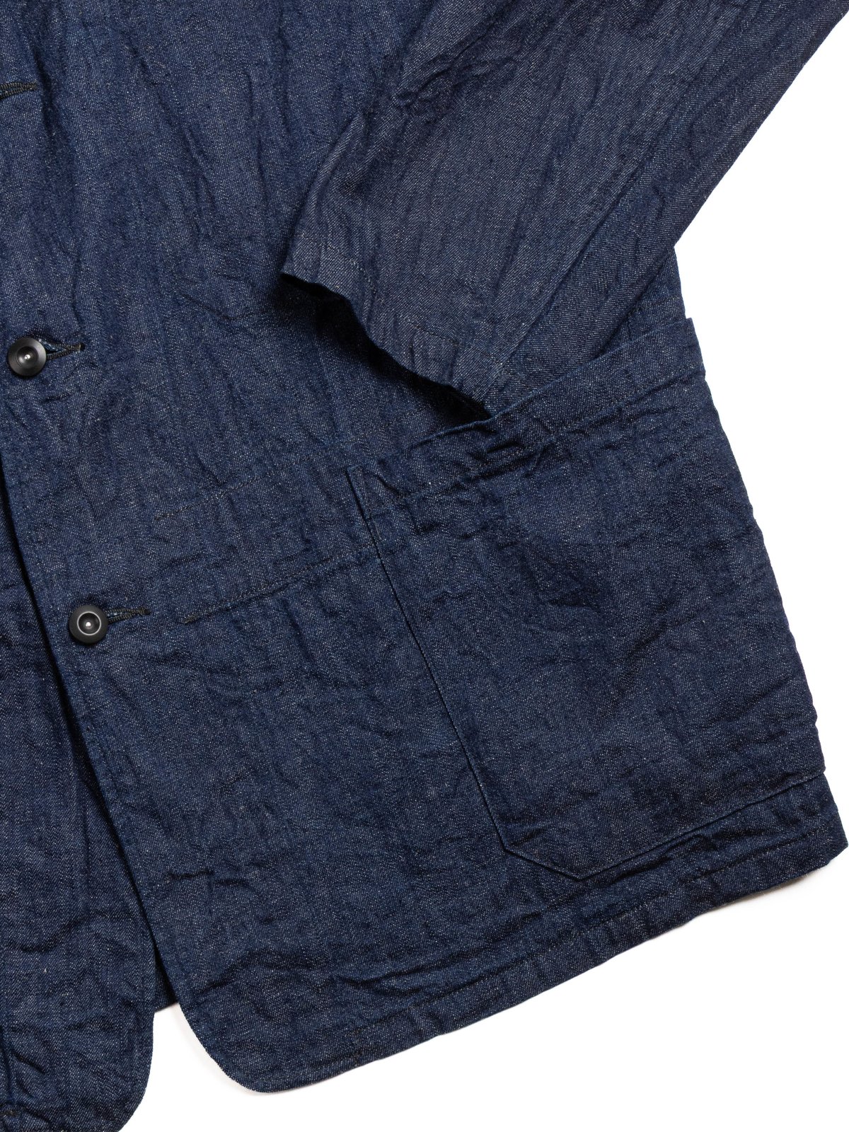 (VTD&ndash;0577&ndash;JK) BRITISH 3 BUTTON JACKET INDIGO - Image 3