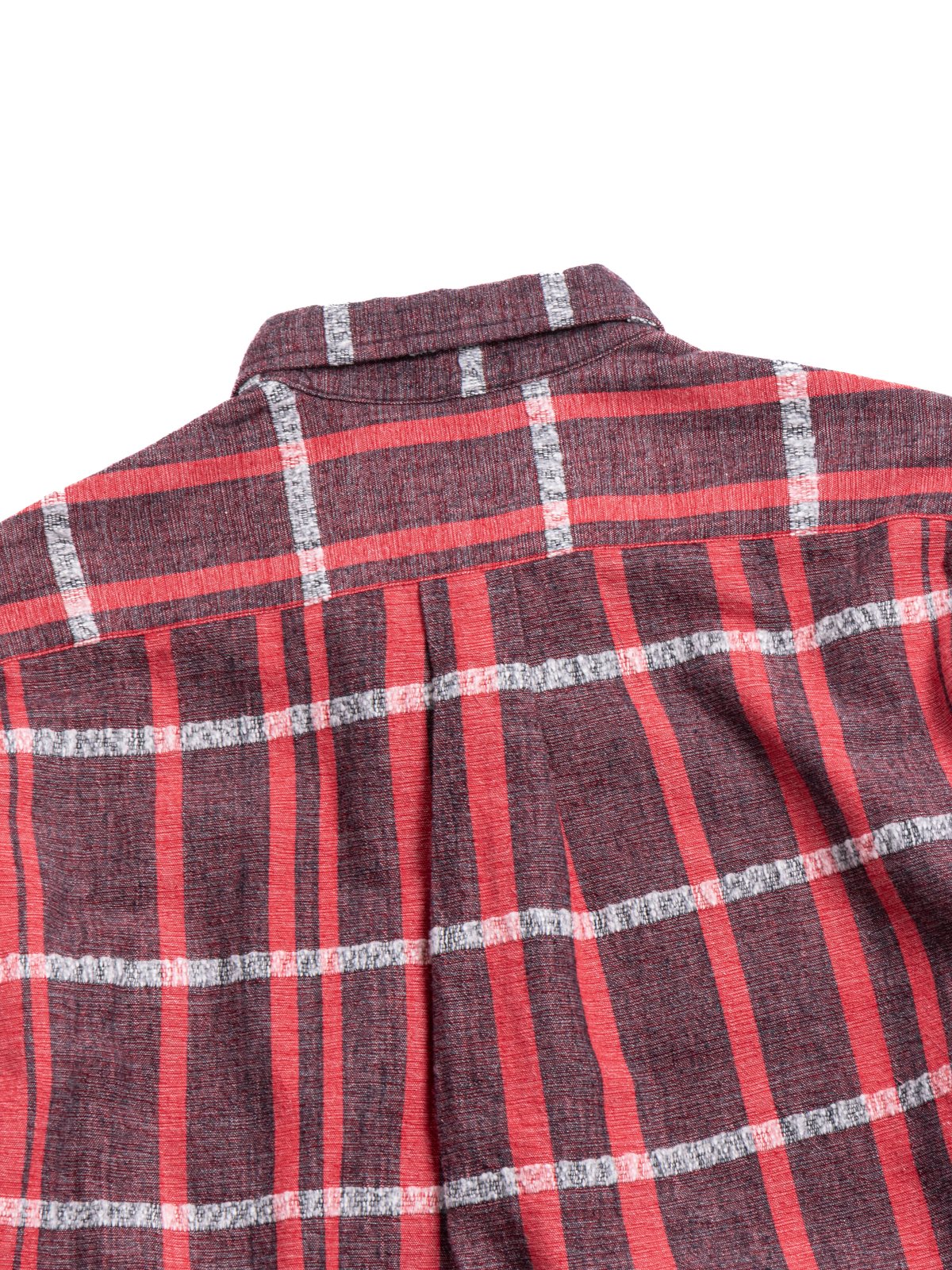 (OM45475.76) TBB HAND WOVEN CHENILLE RIB WEAVE B.D. STRAIGHT HEM SHIRT - Image 6