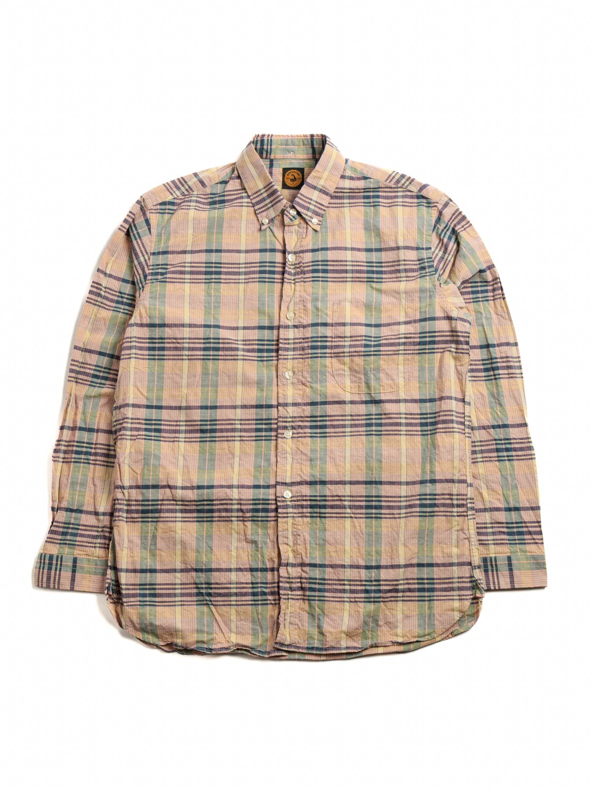 (LOT JG–16) THE KING OF THE MADRAS SHIRT SALMON - Image 1