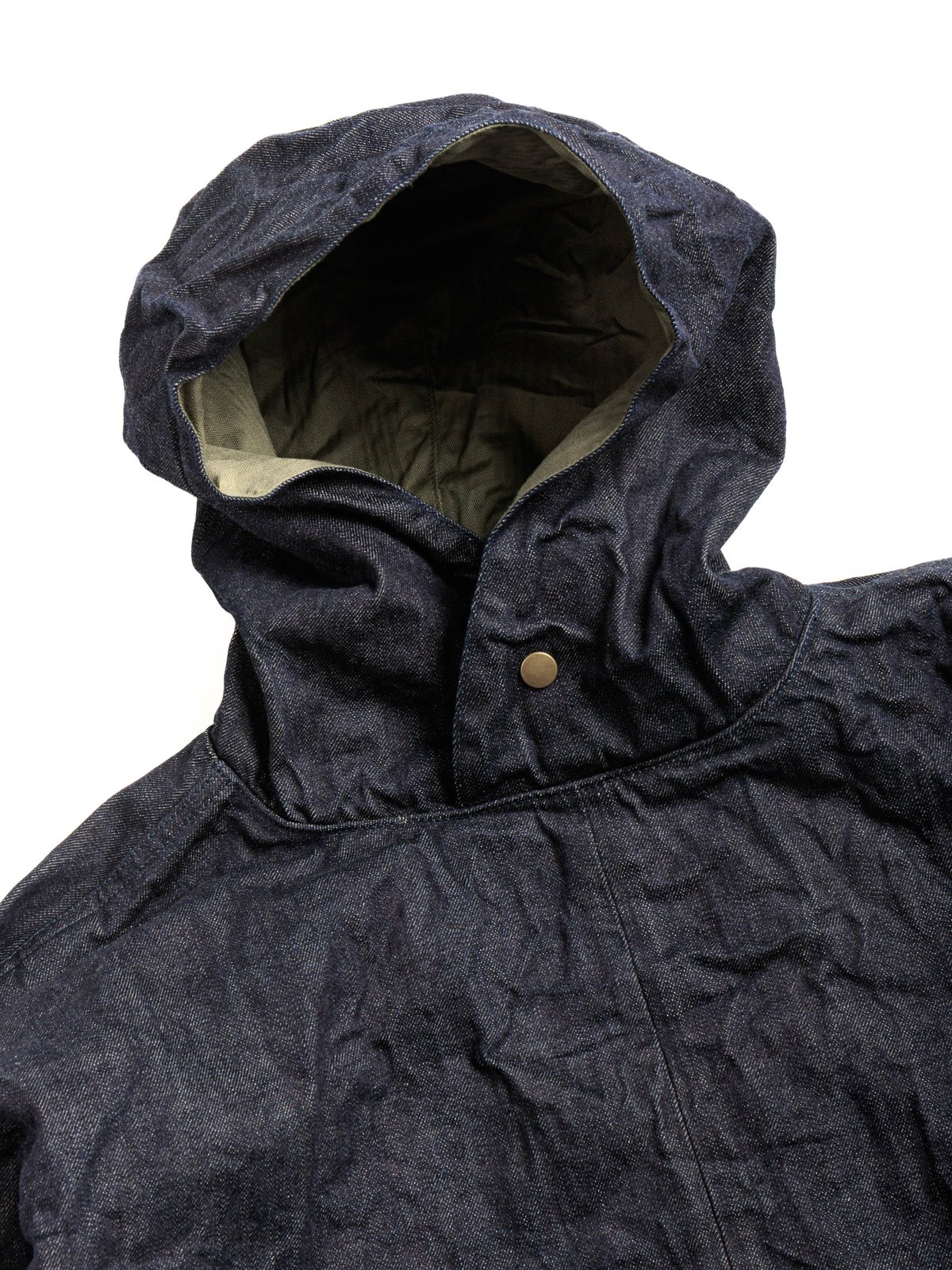 REVERSIBLE PULLOVER JACKET DENIM INDIGO - Image 3