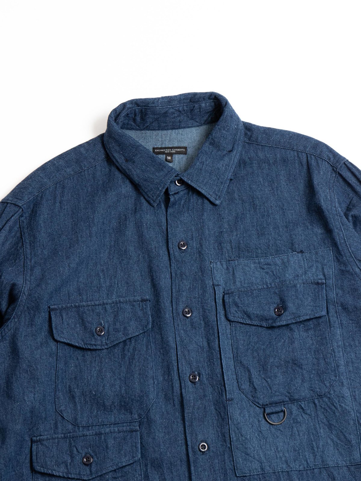 Engineered Garments Denim Work Shirt, Navy XL