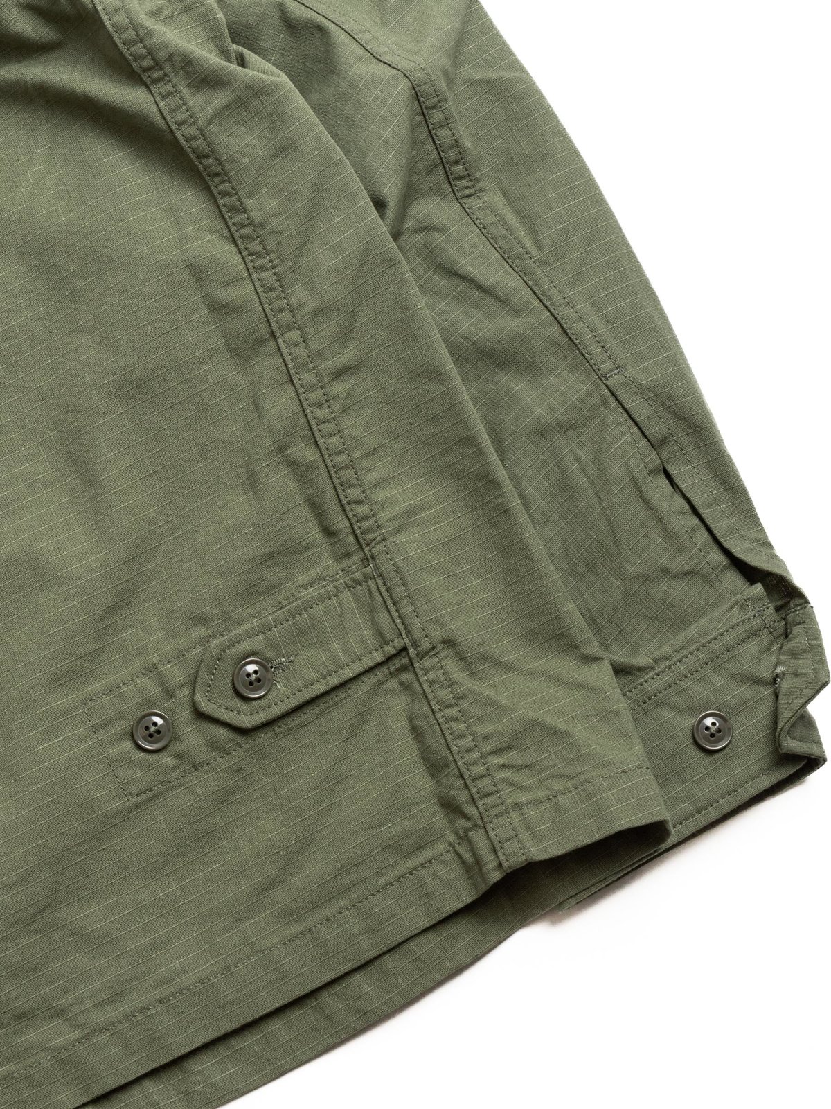 CLAIGTON JACKET OLIVE COTTON RIPSTOP by Engineered Garments – The ...