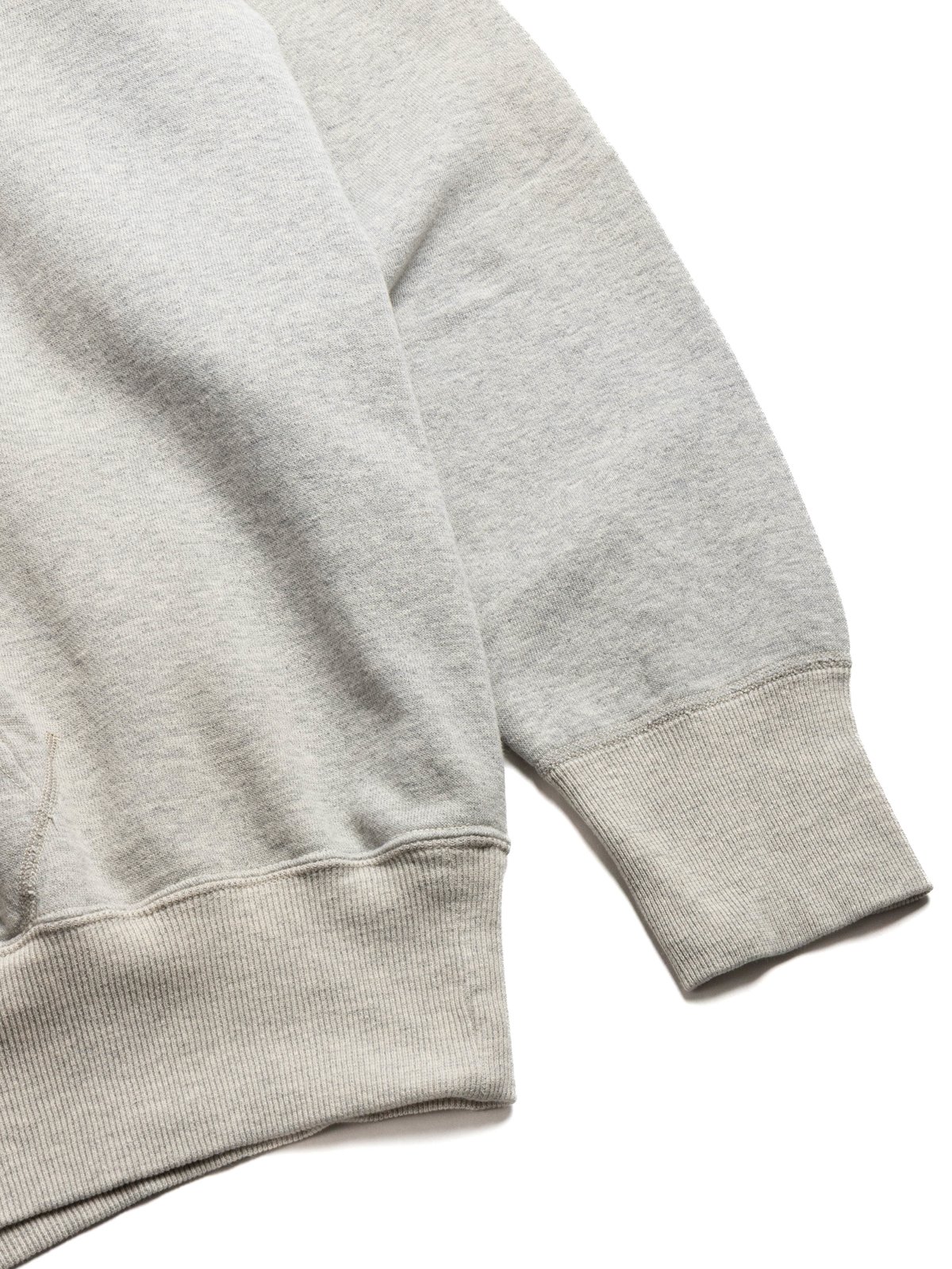 (LOT 462) RAGLAN HOOD U/W (SUN BURN) GRAY - Image 4