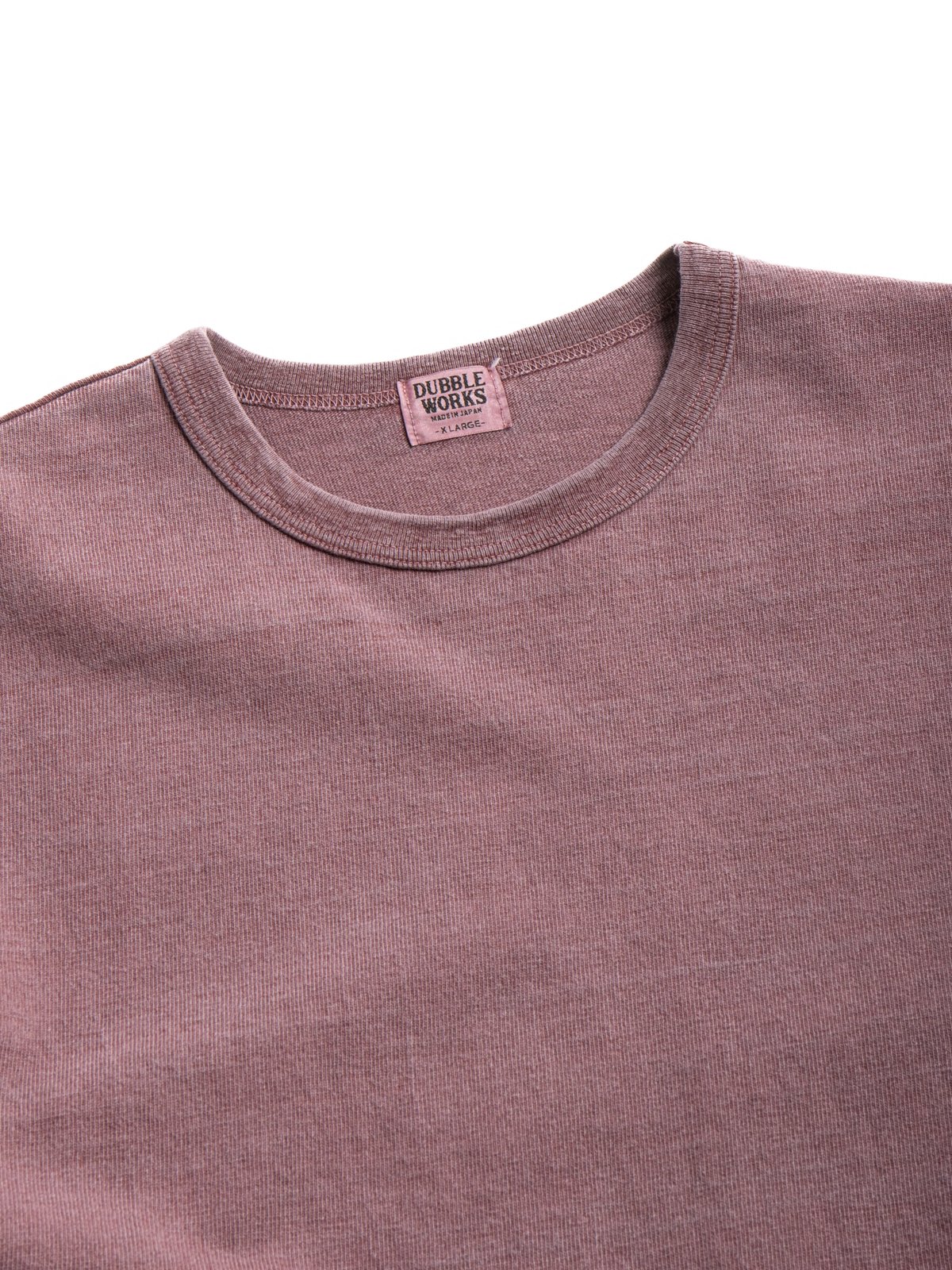 (LOT 58001PD) 9.5OZ  L/S TEE P.D BORDEAUX - Image 2
