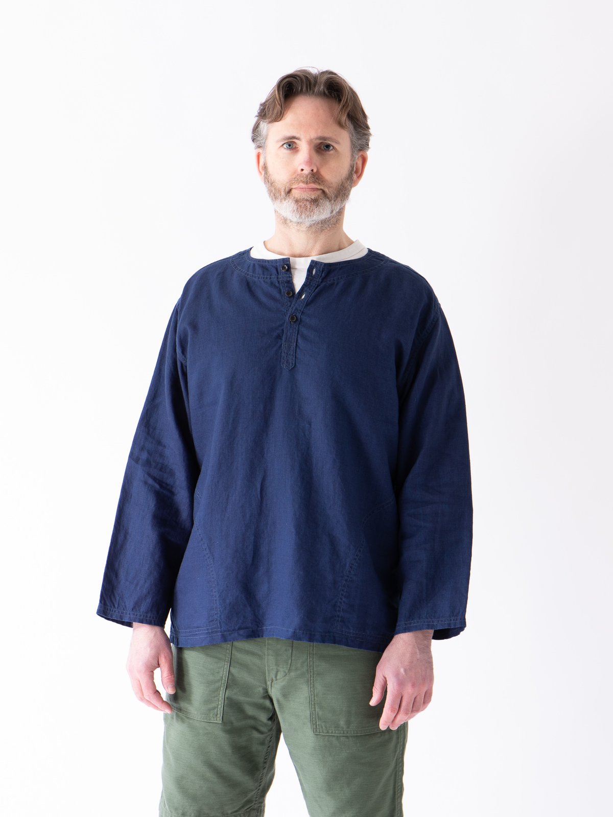 pullover linen shirt