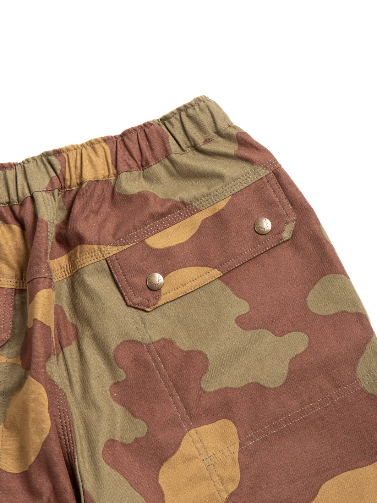 SOUTH2 WEST8 BELTED HARBOUR SHORT REVERSE SATEEN CAMO - Image 3