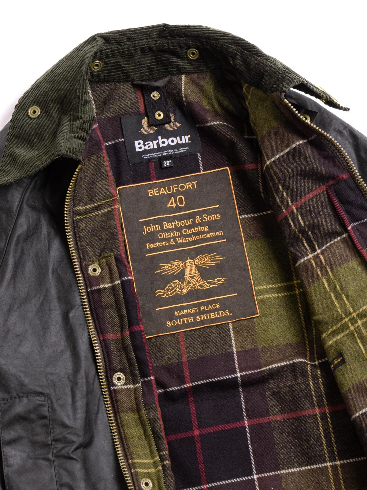 40TH ANNIVERSARY BEAUFORT WAX SAGE by BARBOUR – The Bureau Belfast