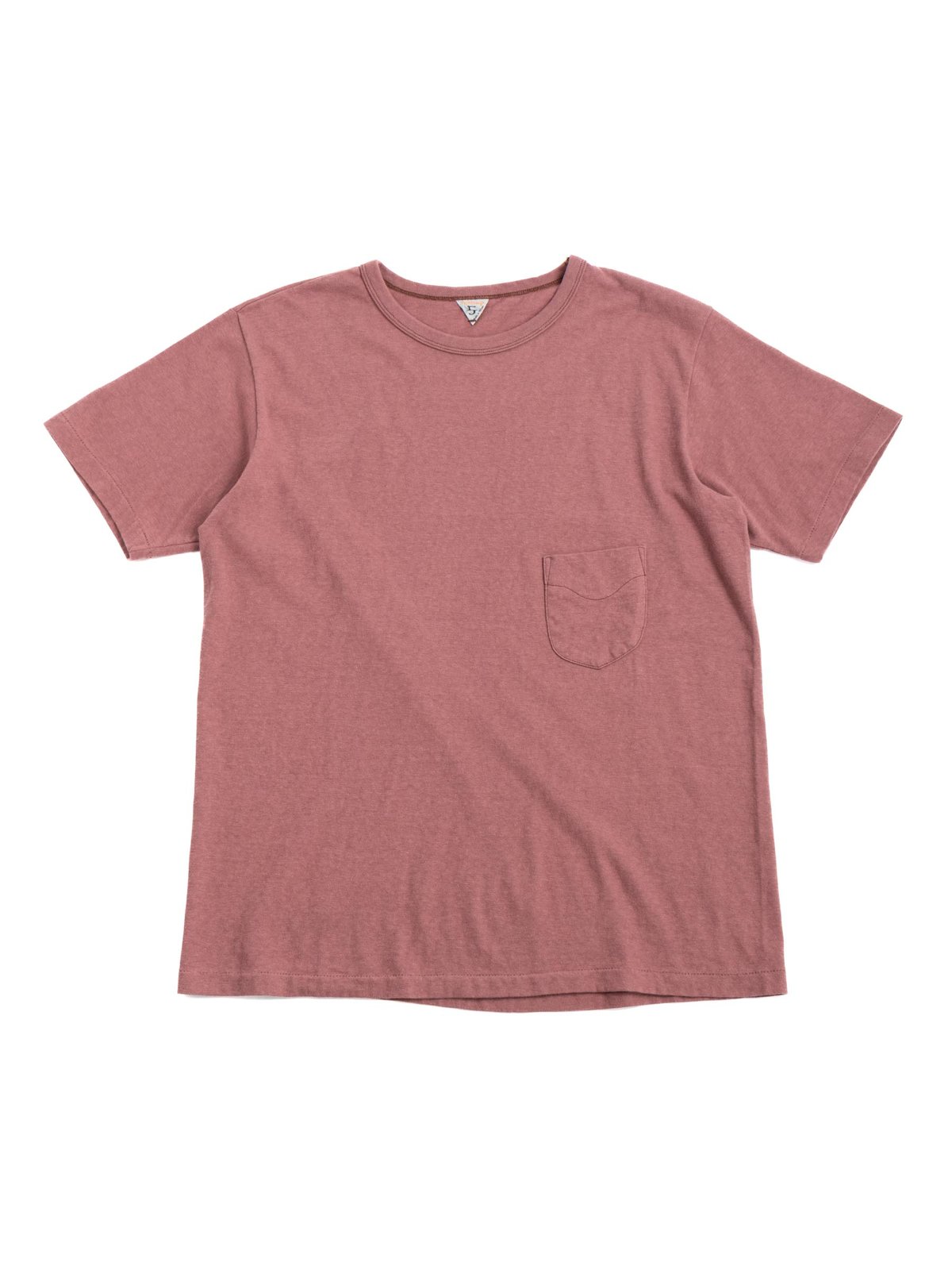 DIZZY POCKET TEE MAUVE PINK - Image 1